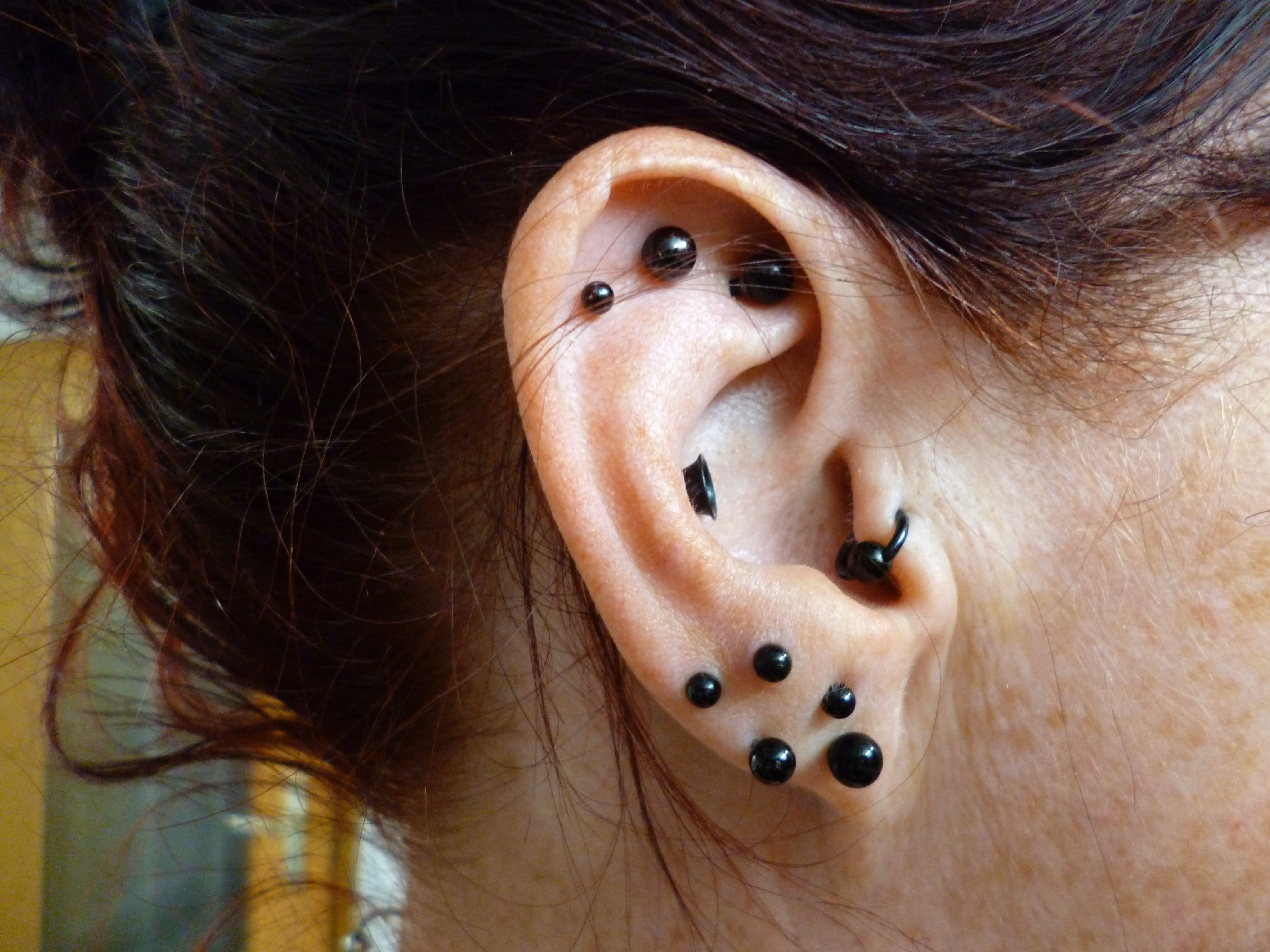 Piercing-Arbeit von Taboo Piercing Rostock