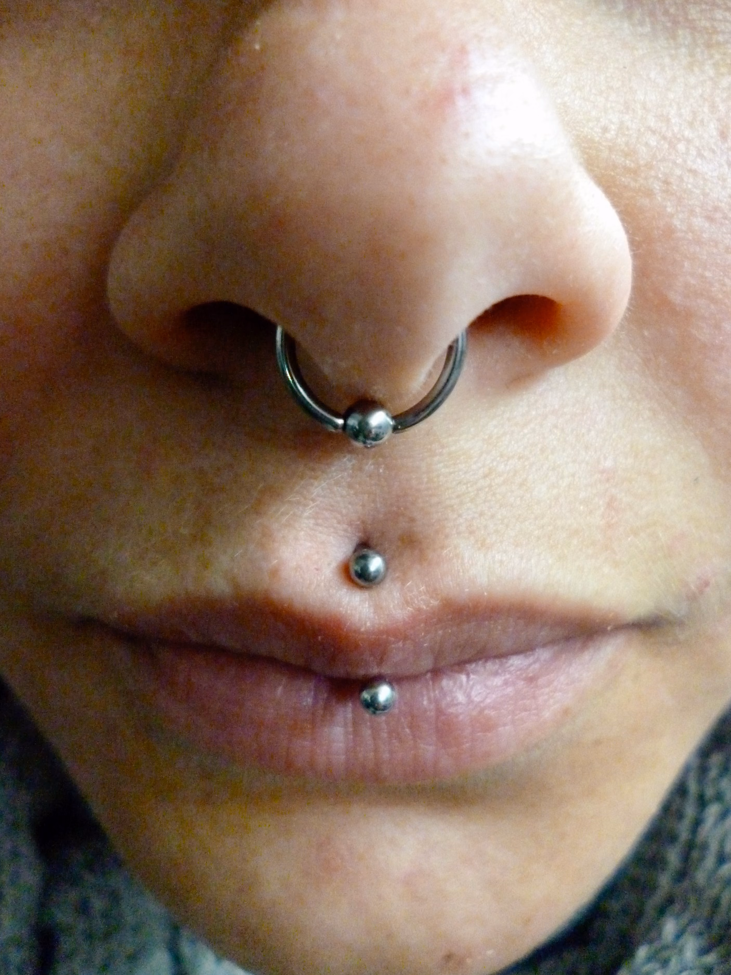 Piercing-Arbeit von Taboo Piercing Rostock