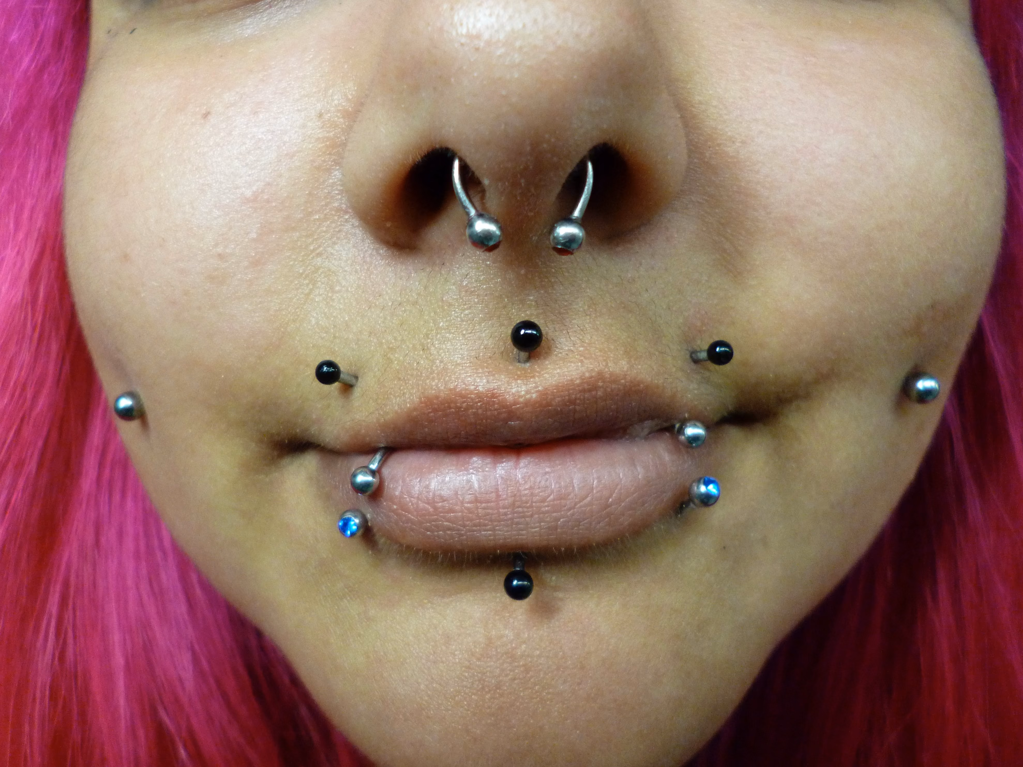Piercing-Arbeit von Taboo Piercing Rostock