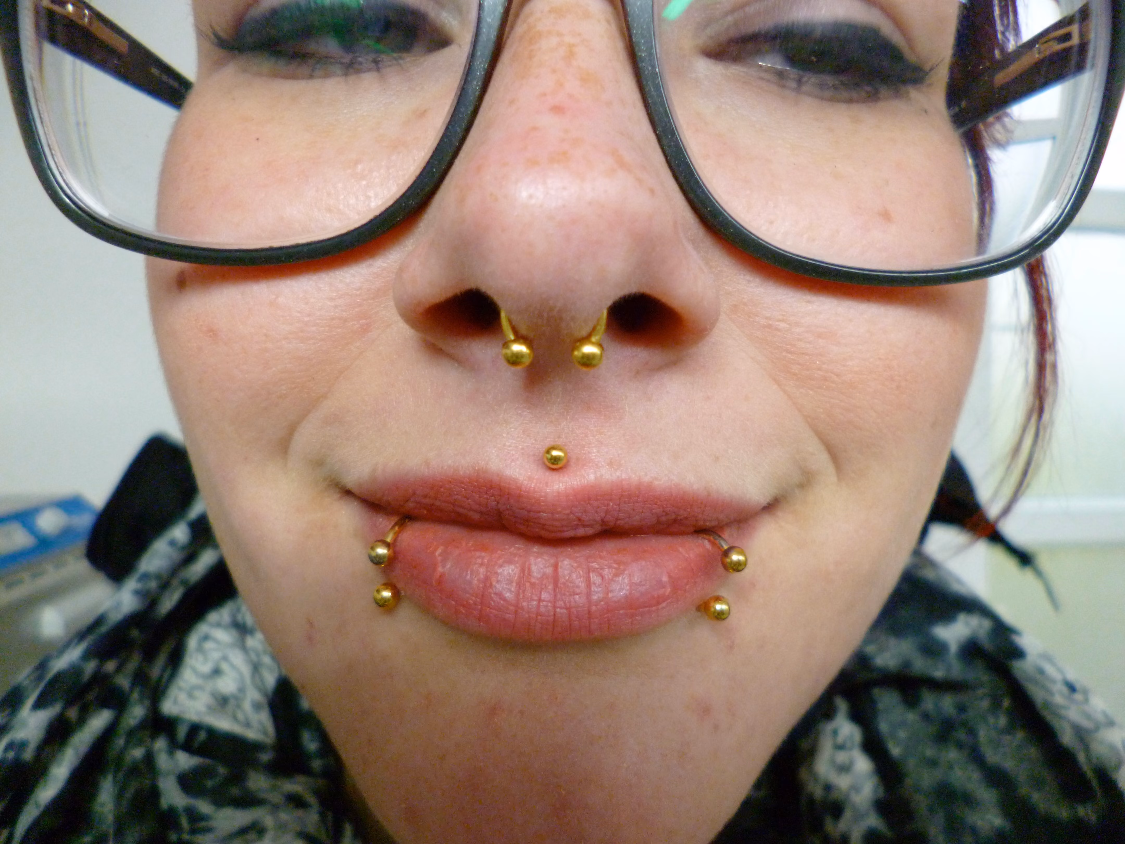 Piercing-Arbeit von Taboo Piercing Rostock