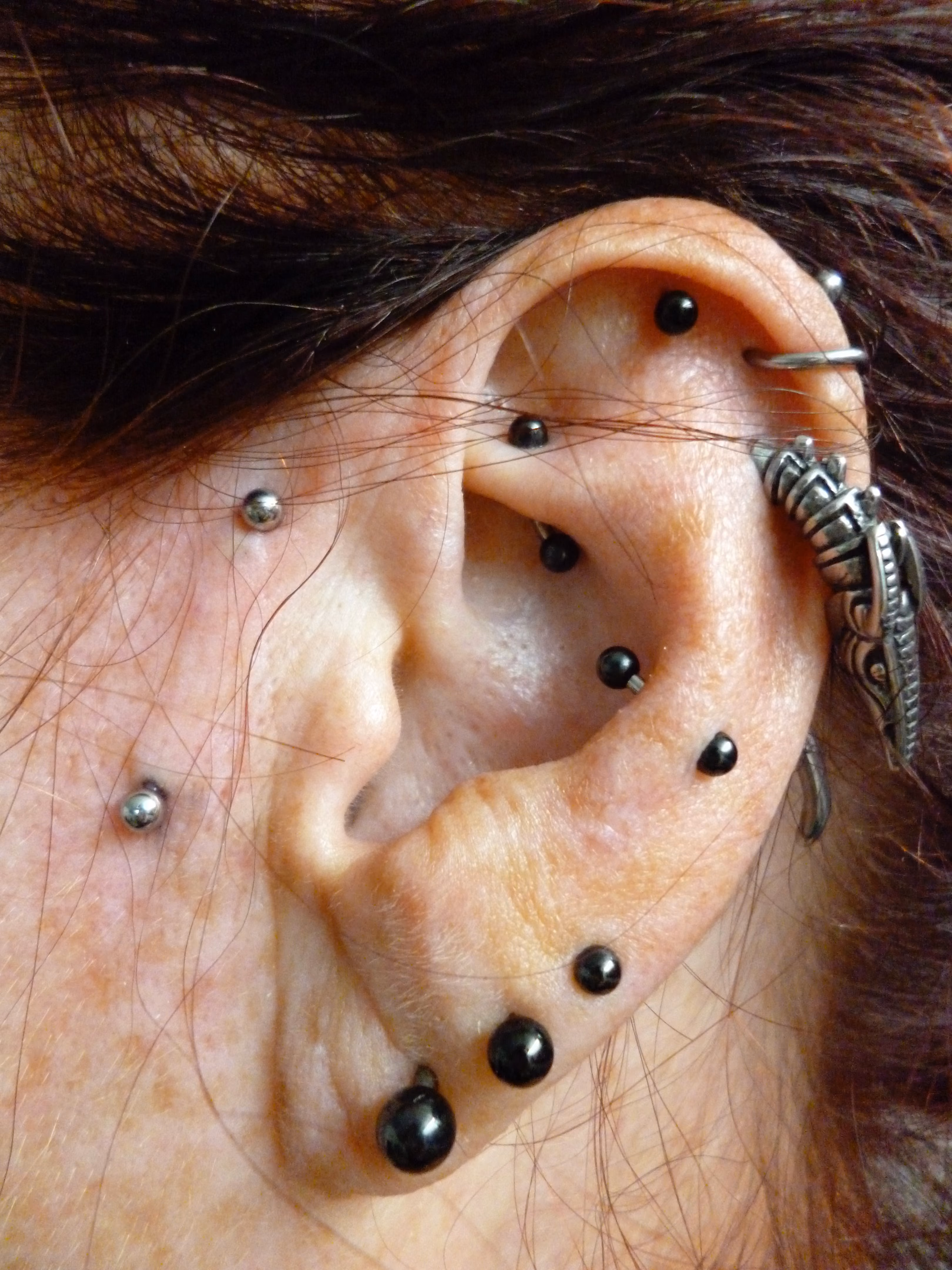 Piercing-Arbeit von Taboo Piercing Rostock