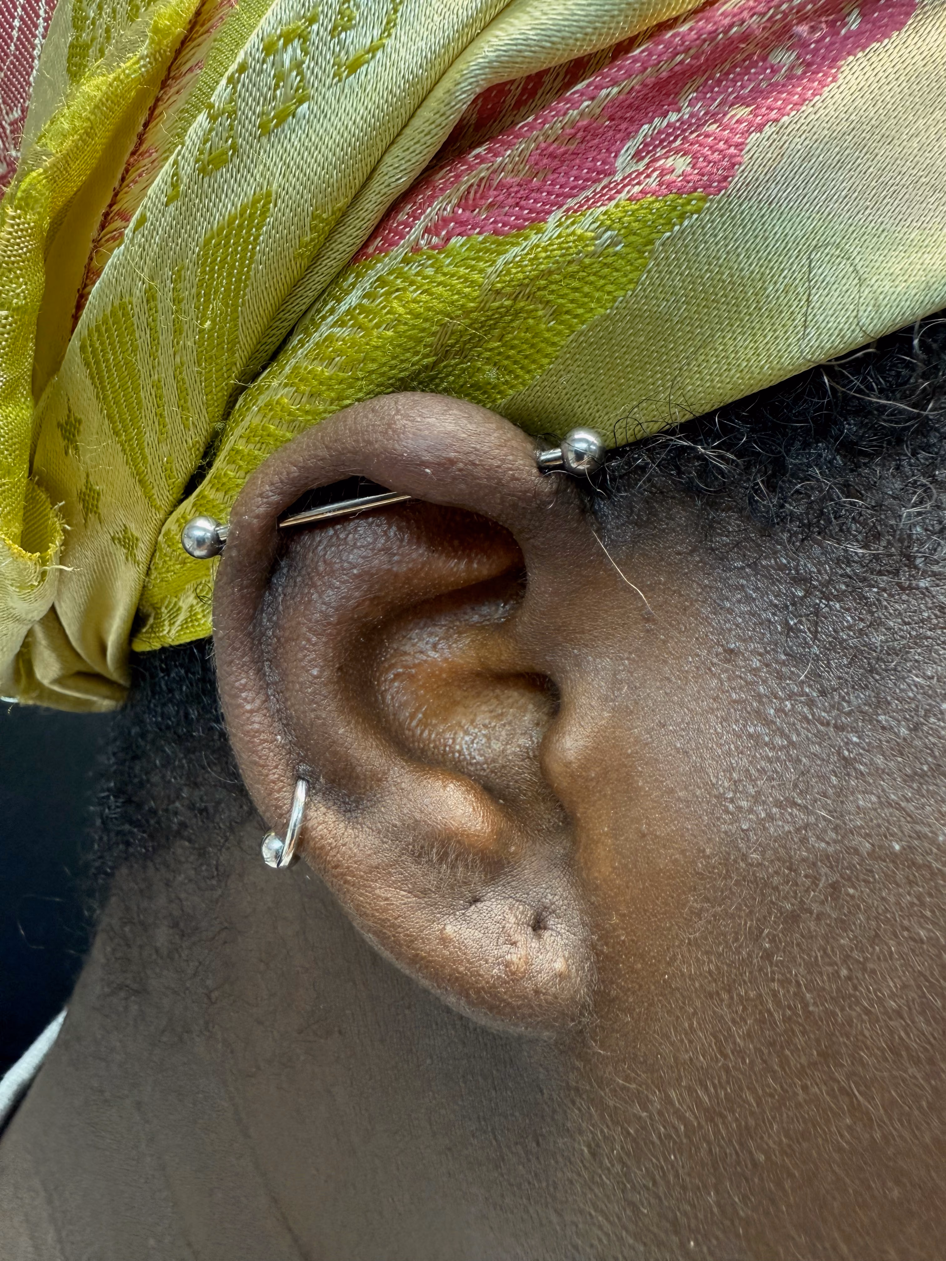 Piercing-Arbeit von Taboo Piercing Rostock