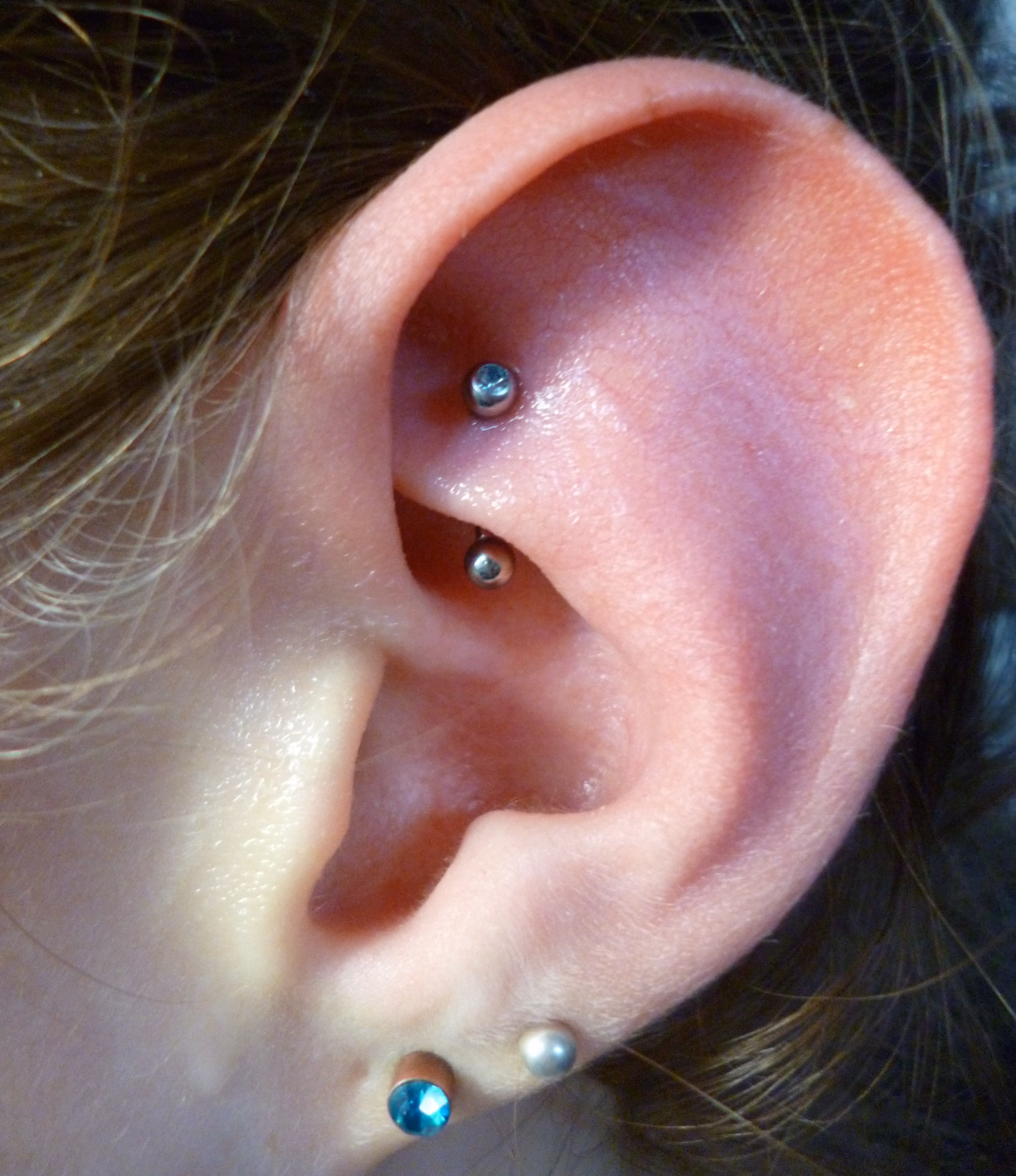 Piercing-Arbeit von Taboo Piercing Rostock
