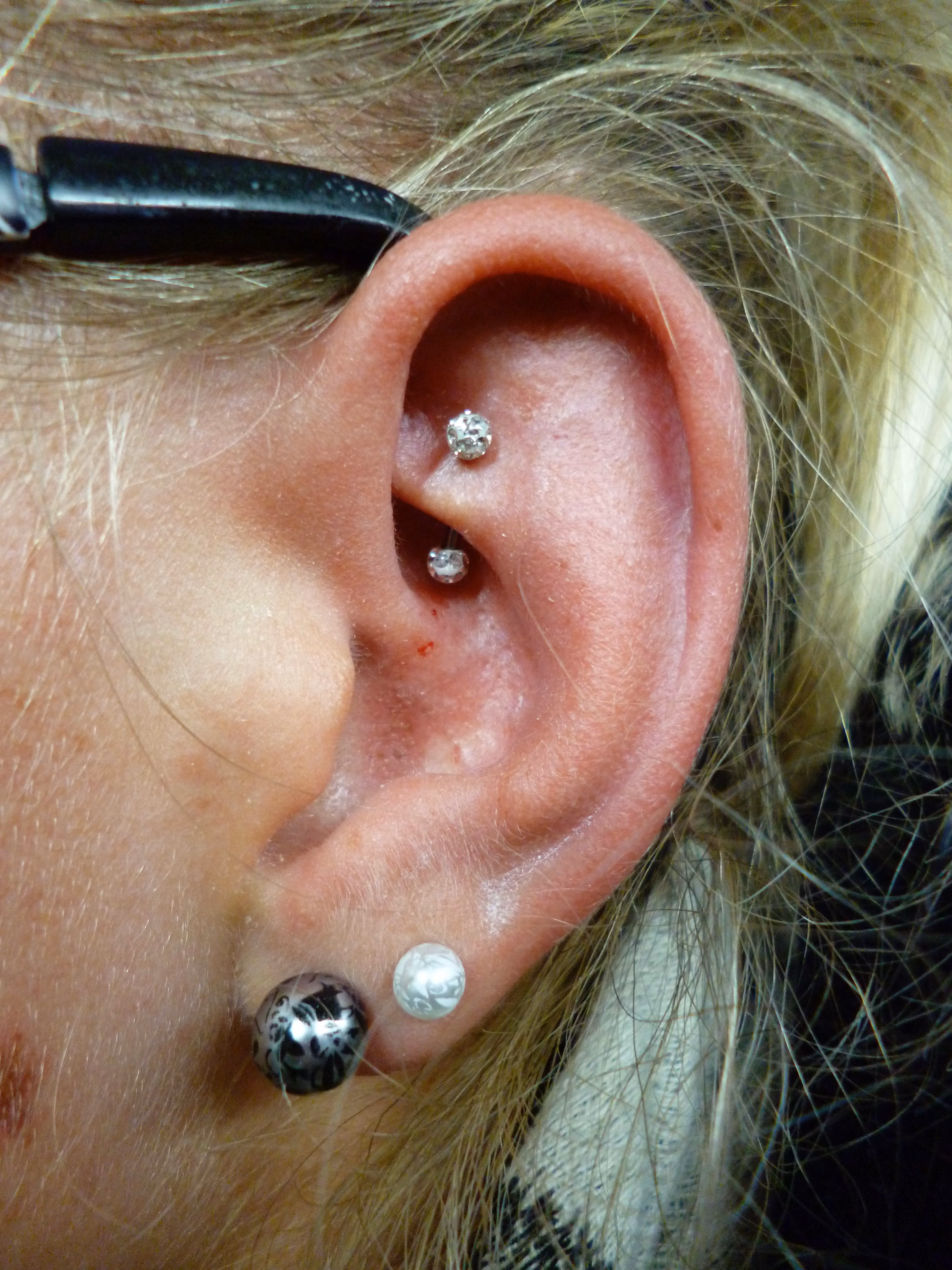 Piercing-Arbeit von Taboo Piercing Rostock