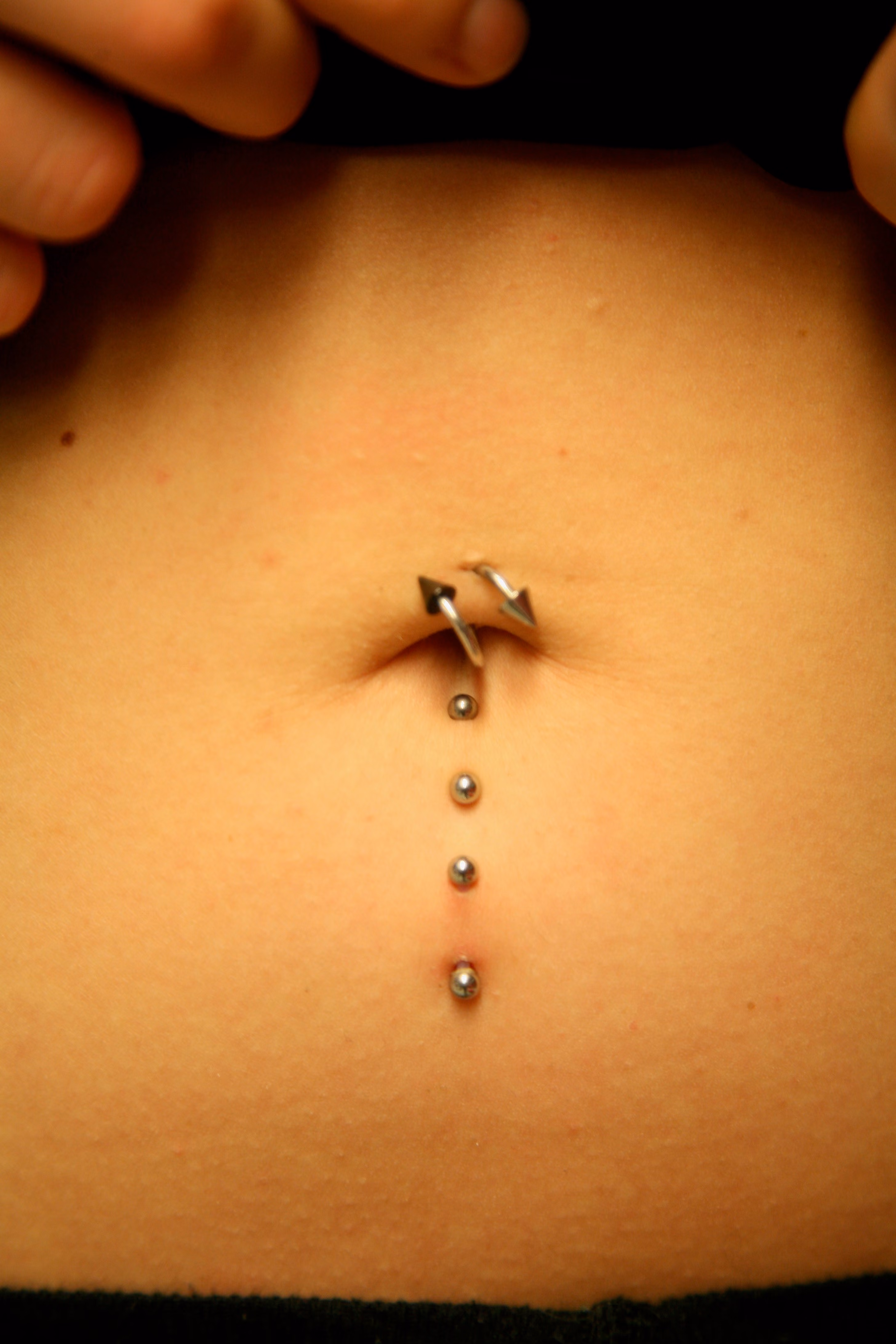 Piercing-Arbeit von Taboo Piercing Rostock