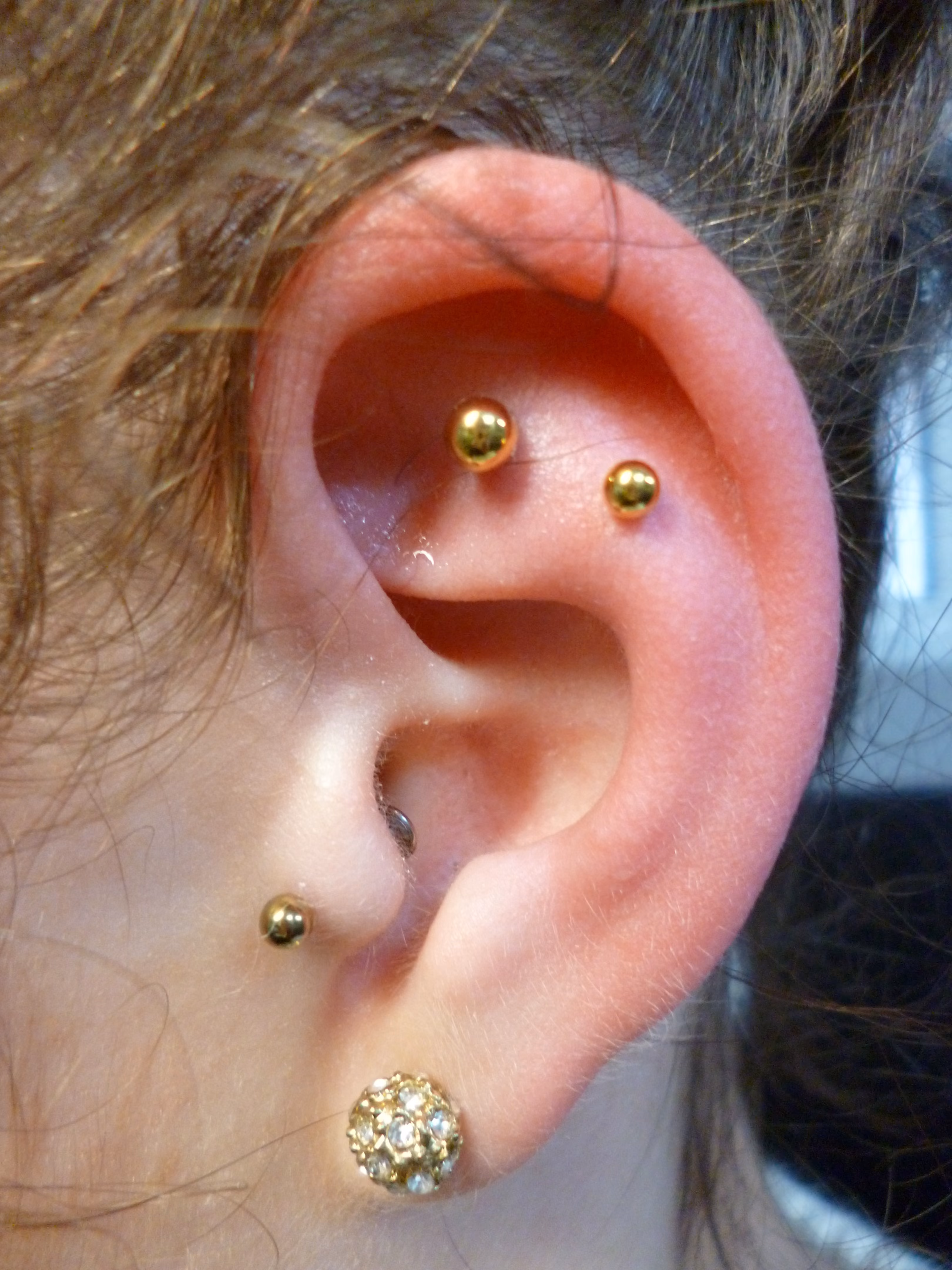 Piercing-Arbeit von Taboo Piercing Rostock
