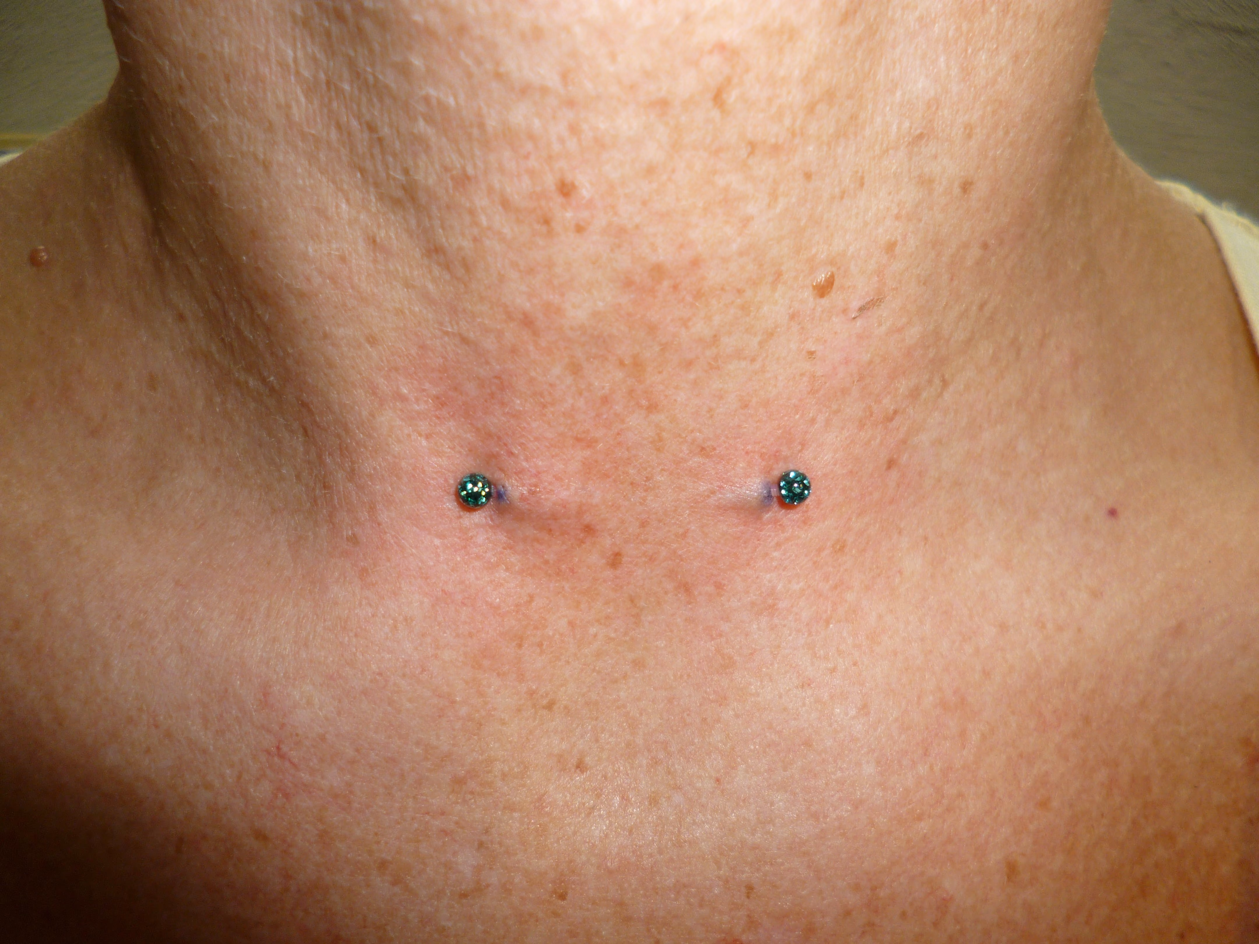 Piercing-Arbeit von Taboo Piercing Rostock