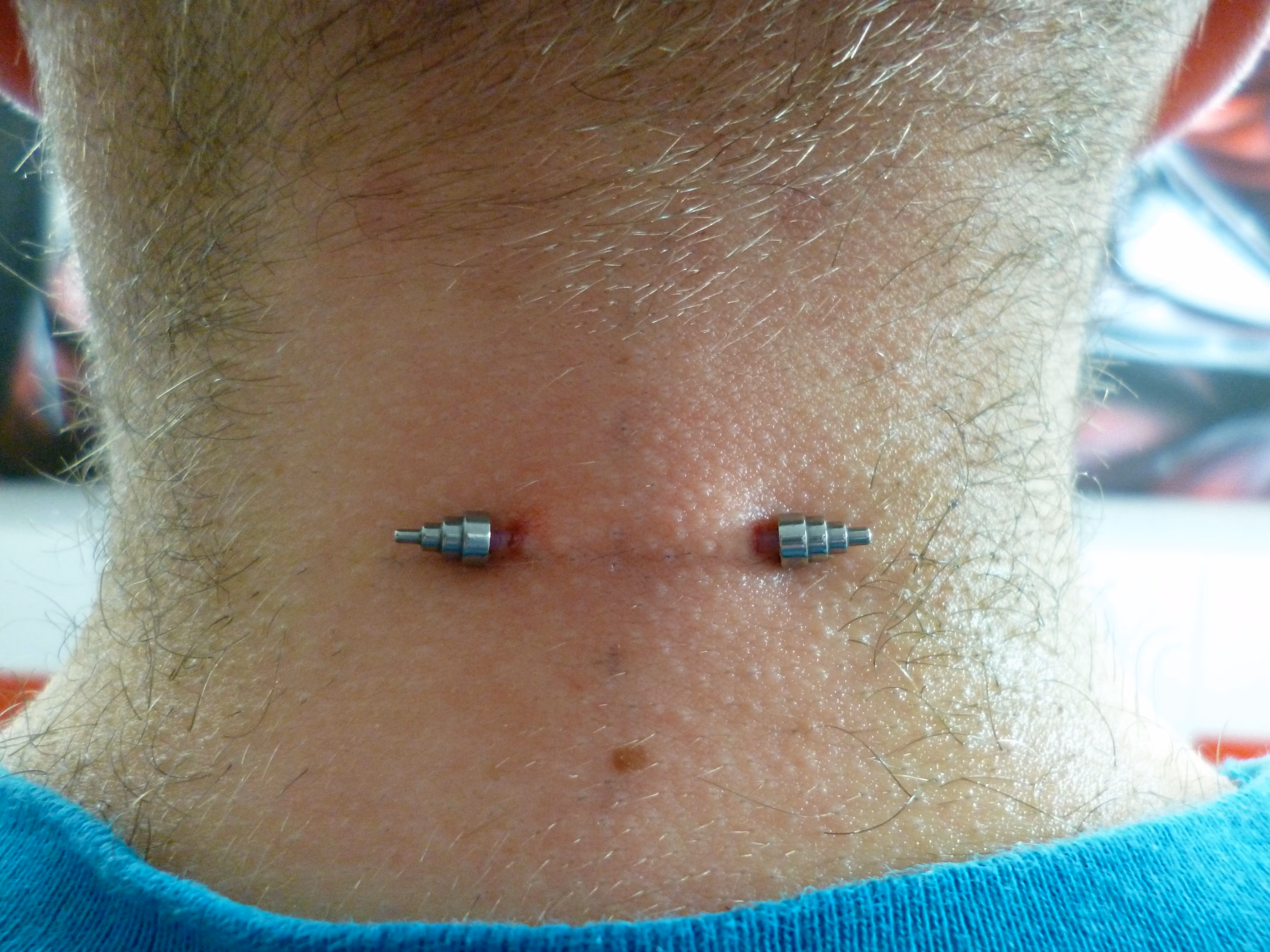 Piercing-Arbeit von Taboo Piercing Rostock