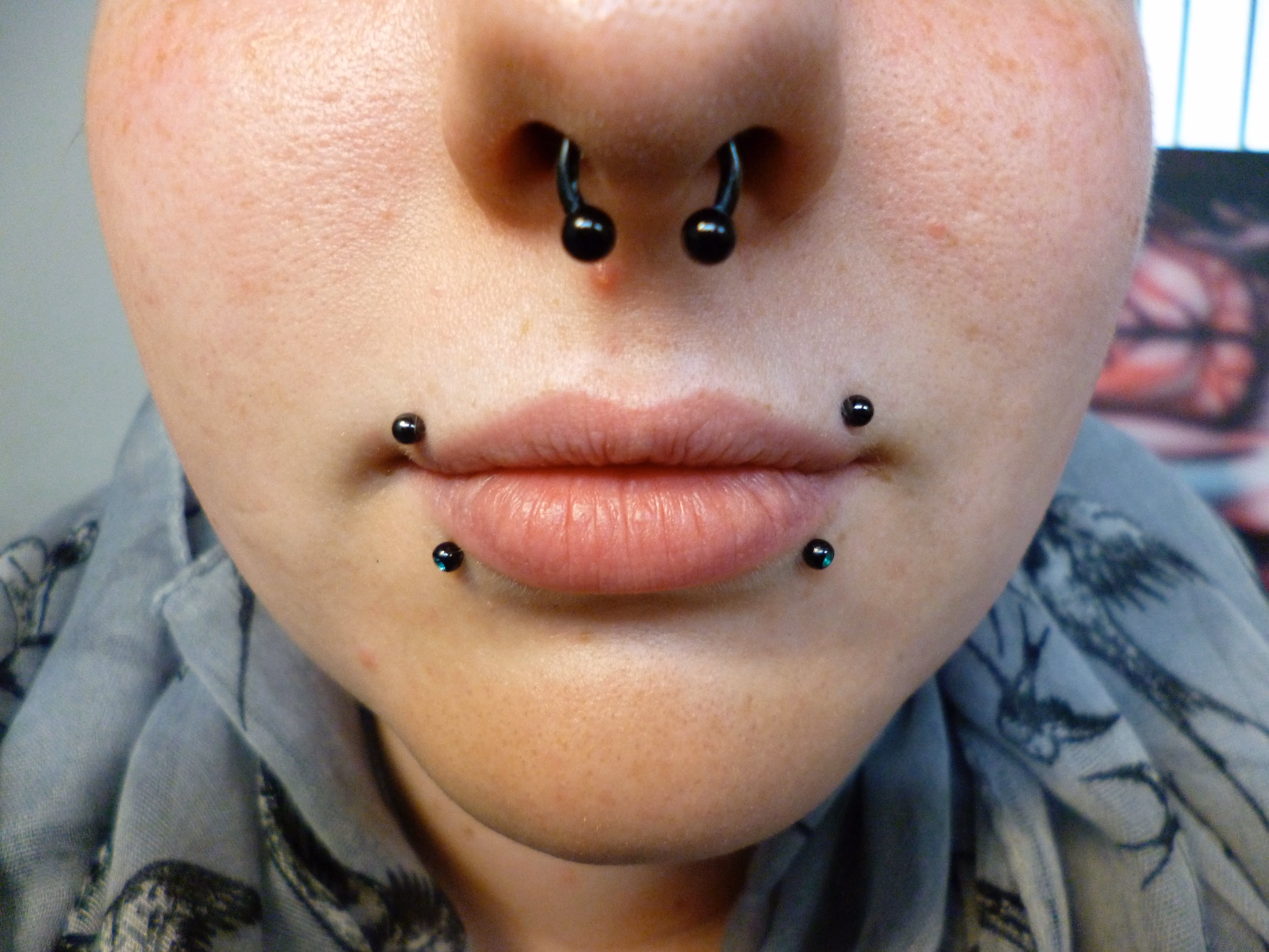 Piercing-Arbeit von Taboo Piercing Rostock