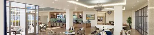 cafe and lounge area