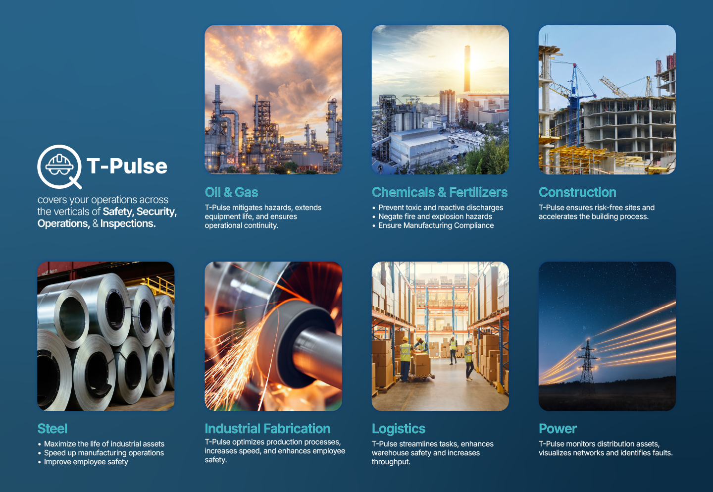 T-Pulse industrial applications
