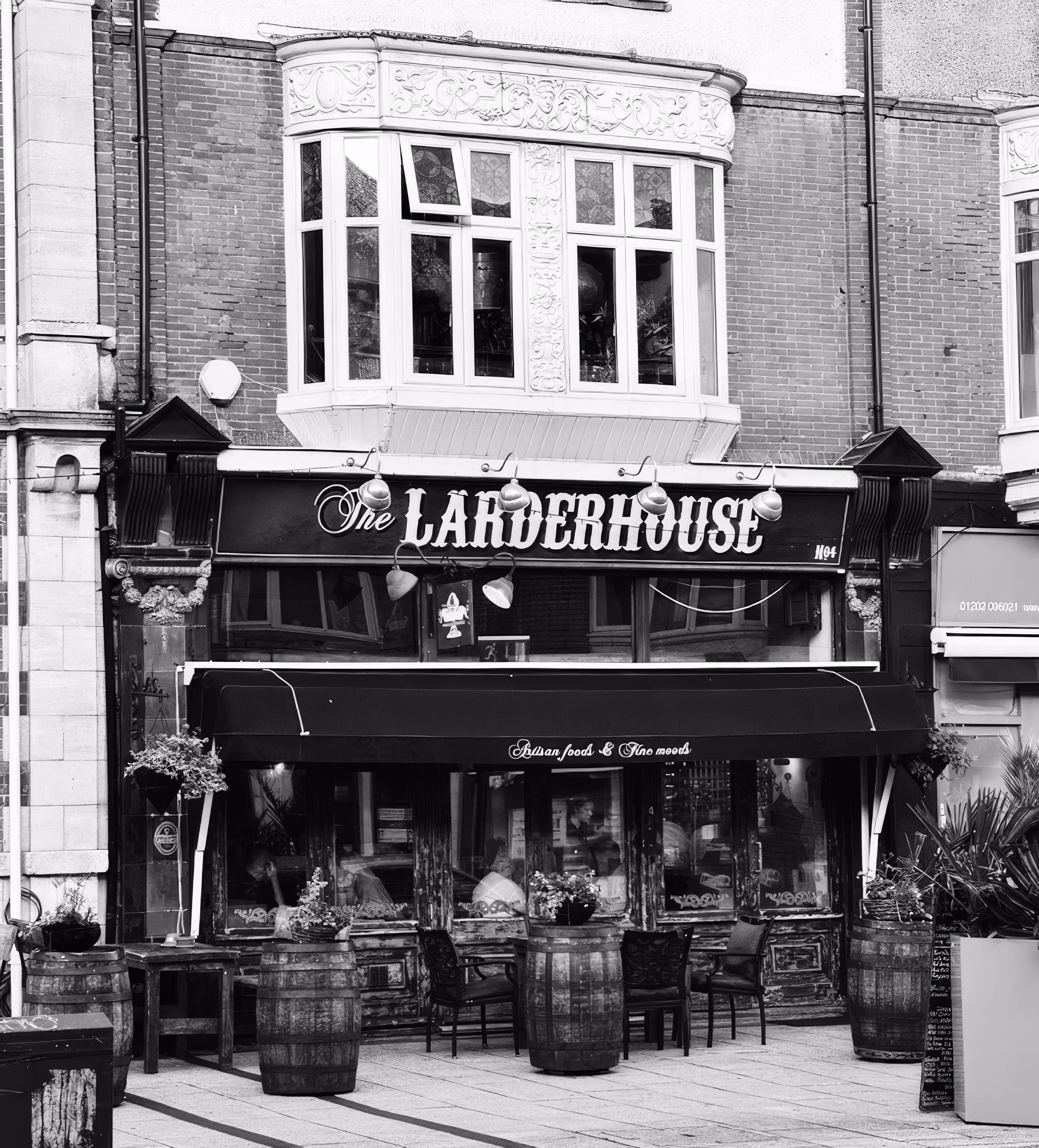 The Larder House frontage in Southbourne