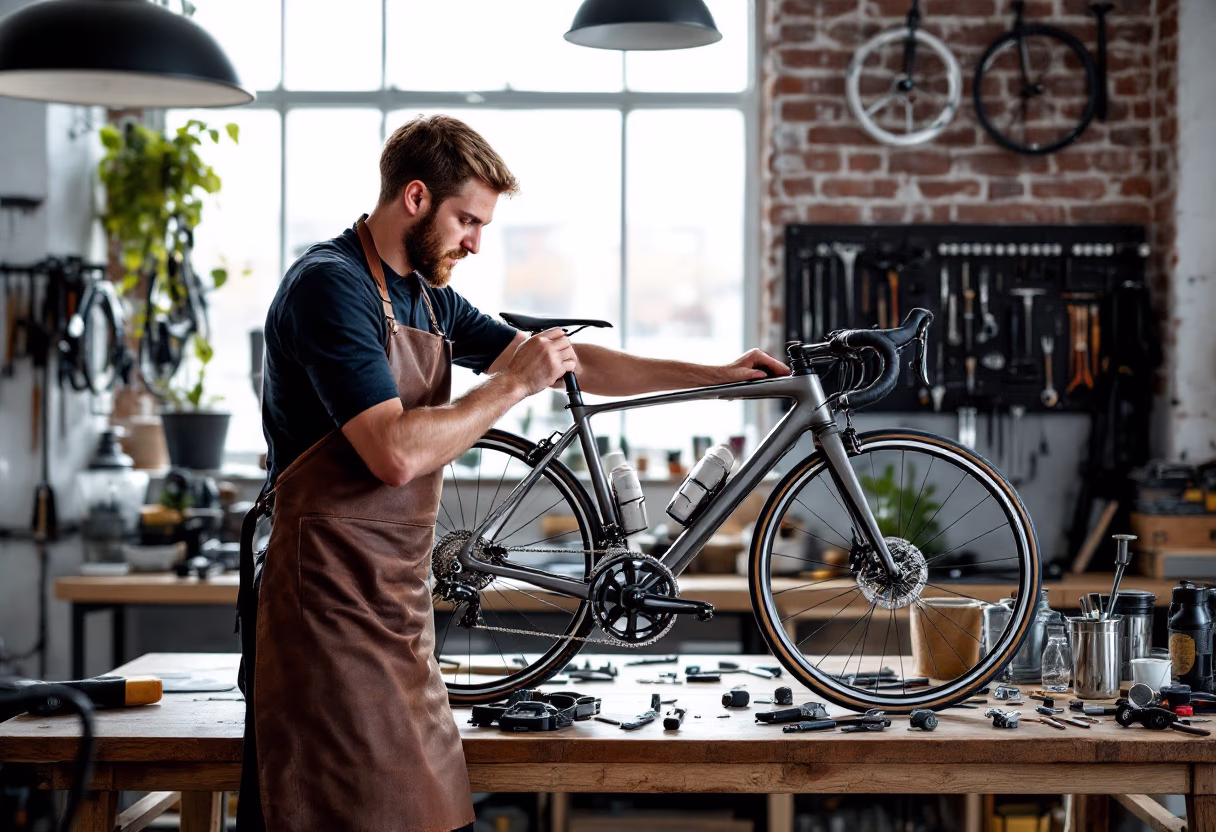 image of bike repair service