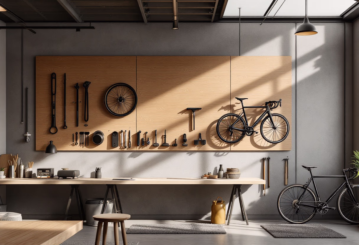 [background image] image of a bike workshop (for a bicycle shop)