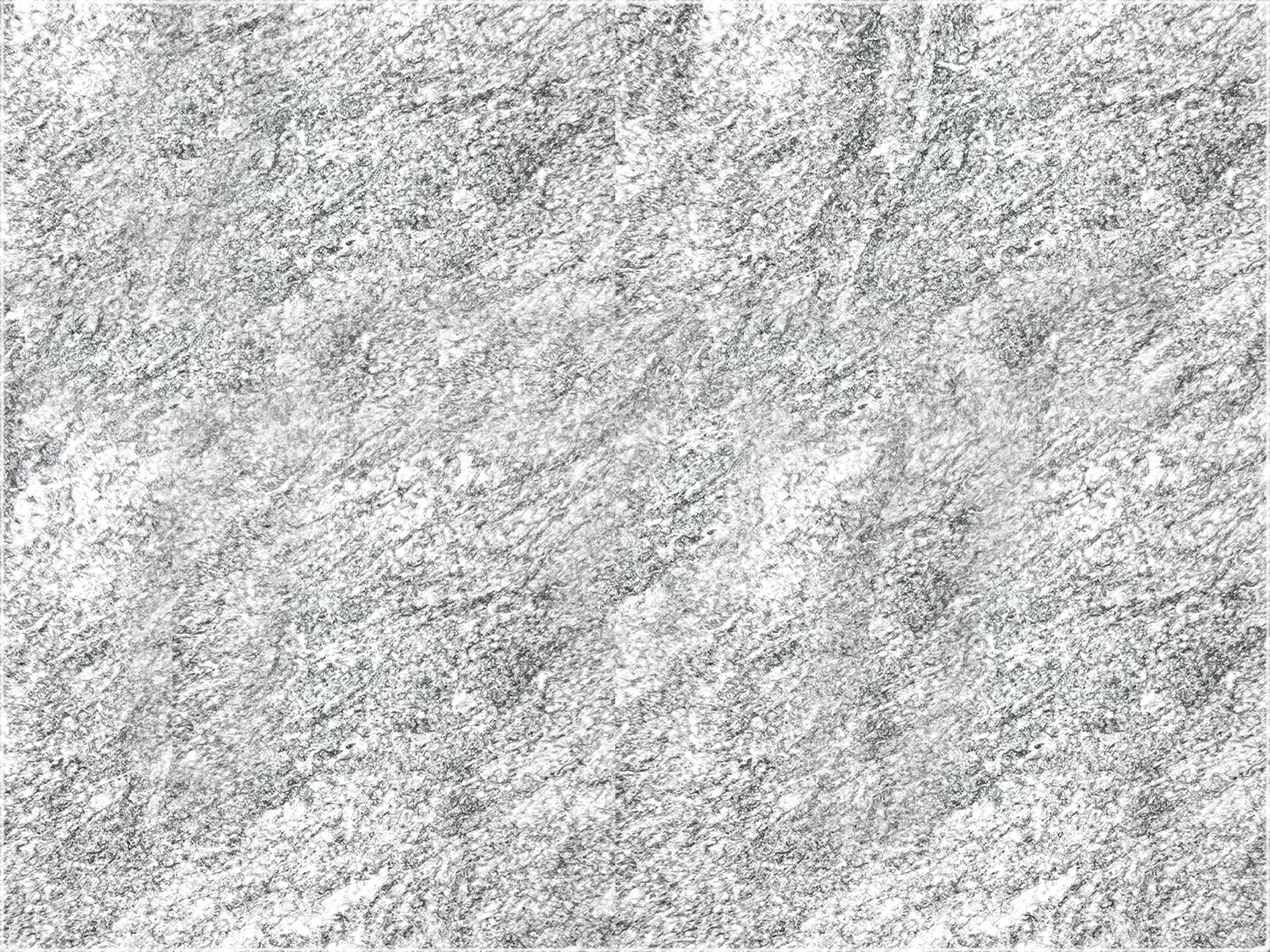 Close-up of Silver Mist stone with silver-gray tones and intricate white and dark gray markings.