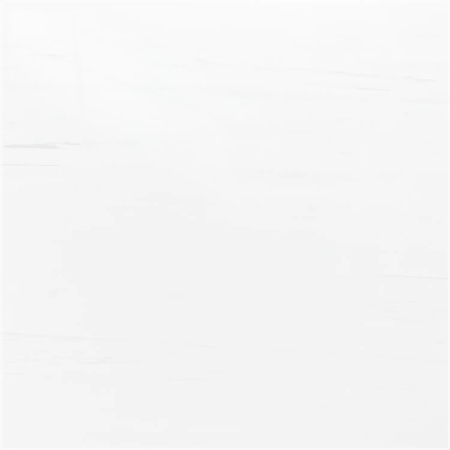 Polished Bianco Dolomiti marble sample with a predominantly white surface and delicate linear gray veins.