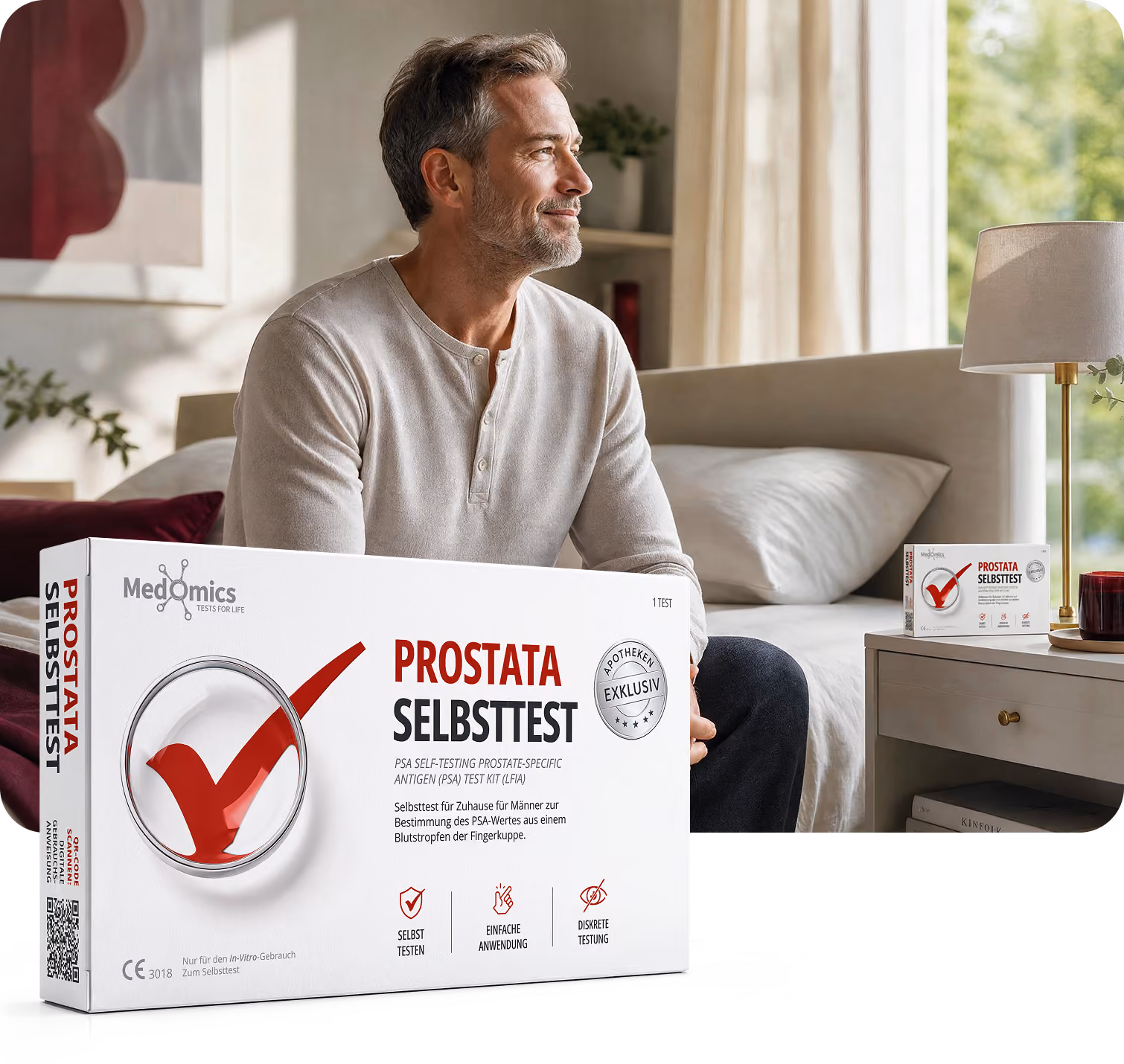 Medomics PSA Prostata Schnelltest Packung