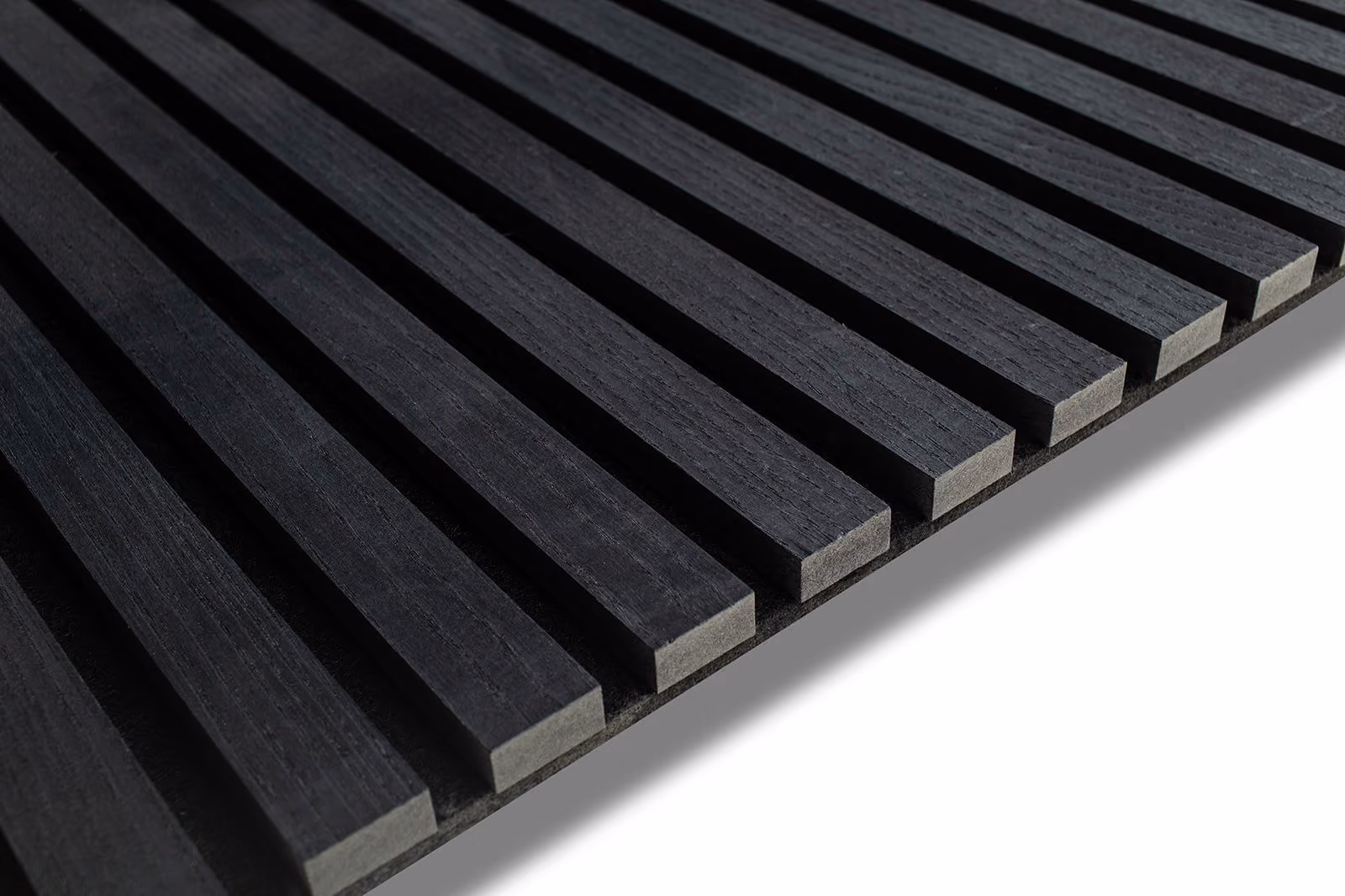 Black Ash timber acoustic panel by Kuuks