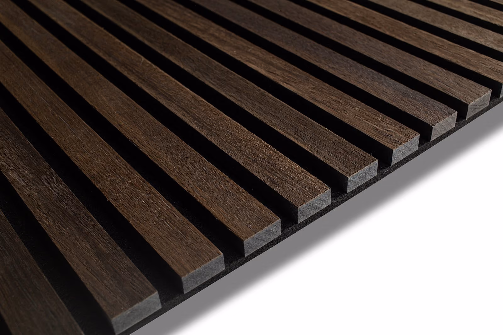 Smoked OAK timber acoustic panel by Kuuks