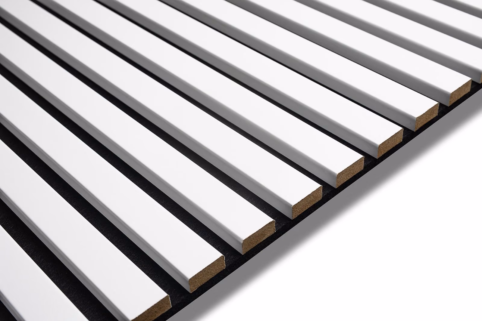 Mono White PVC Acoustic Panel by Kuuks
