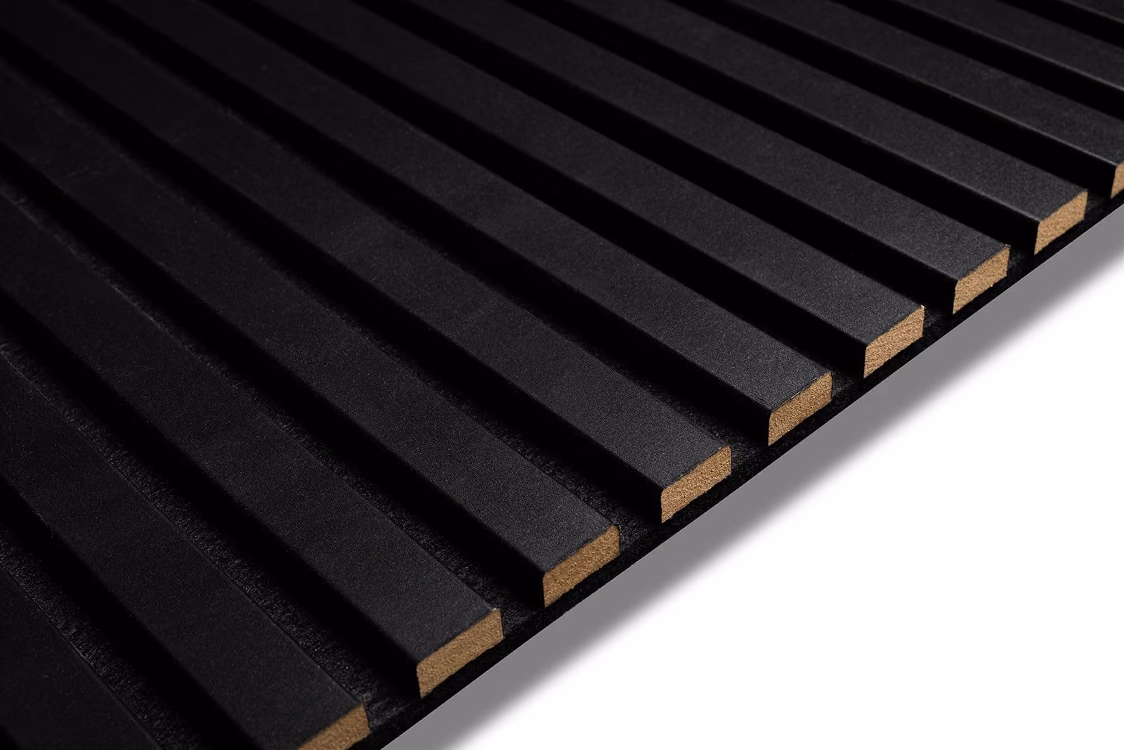 Mono Black PVC Acoustic Panel by Kuuks