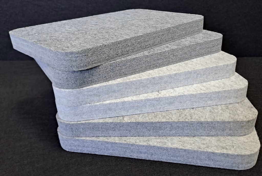 PET Felt Acoustic Panels by Kuuks