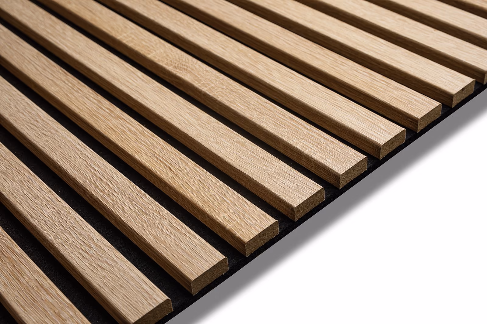 Oak Light PVC Acoustic Panel by Kuuks