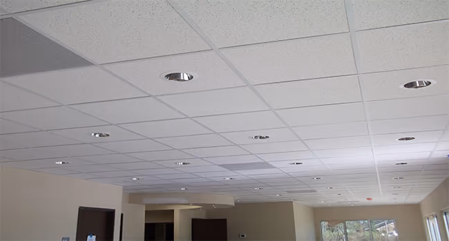 Parmephon Snow acoustic ceiling panel