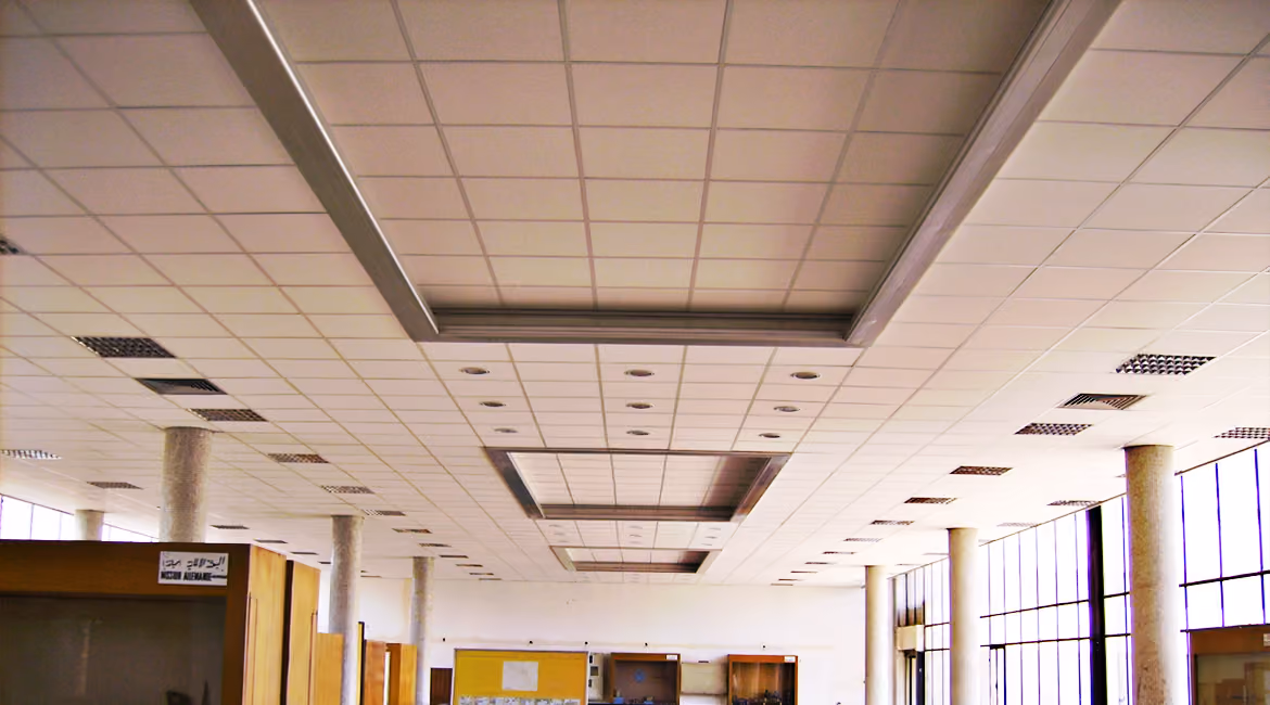 Parmephon Snow acoustic ceiling panel, view 2