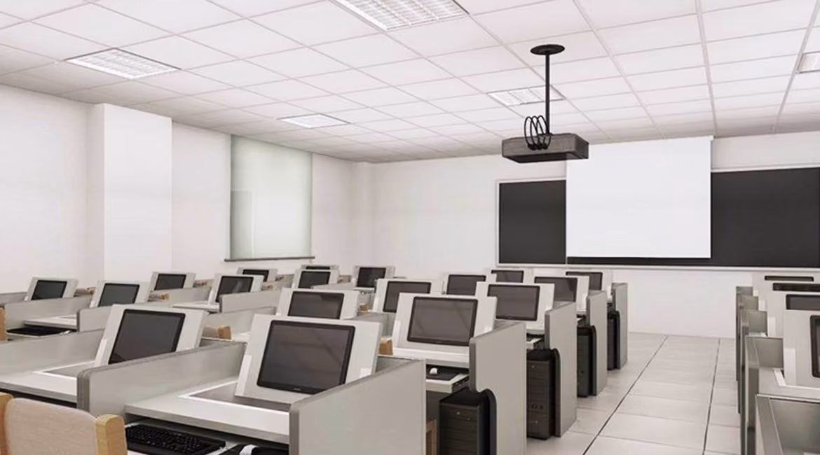 Parmephon Snow acoustic ceiling panel, view 3