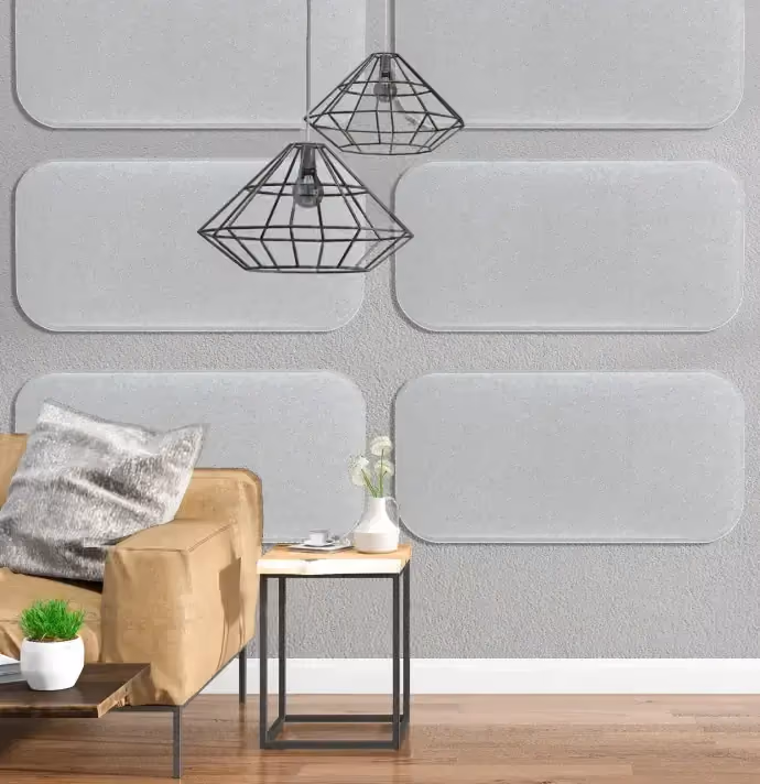 Oblong acoustic panel by Acoustera