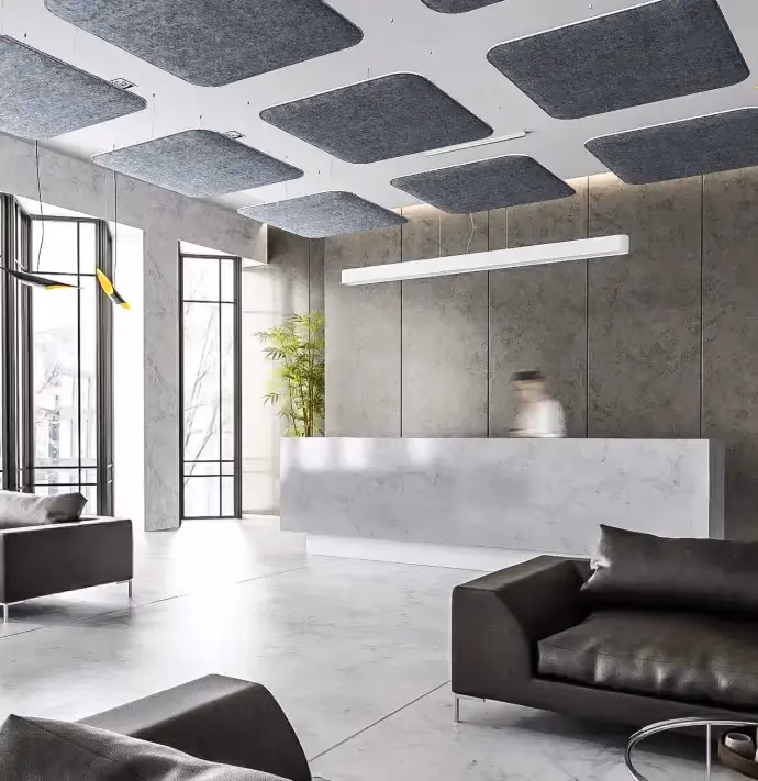 Frame acoustic ceiling panel by Acoustera