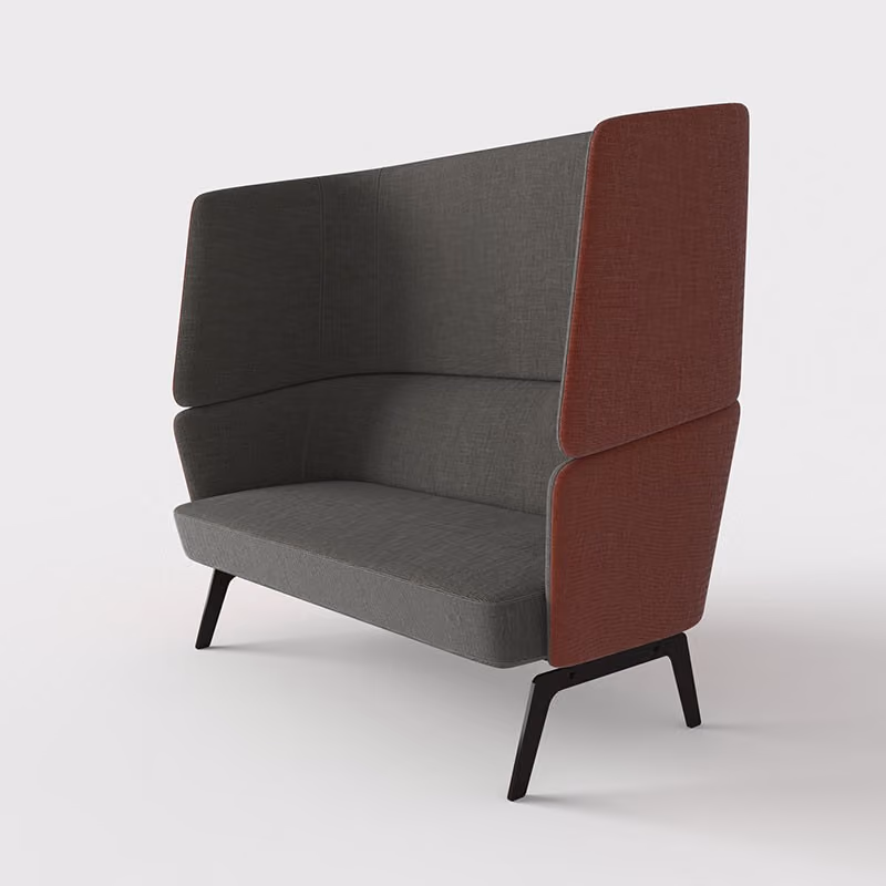Busysofa HighBack acoustic seating by Busypod, view 2