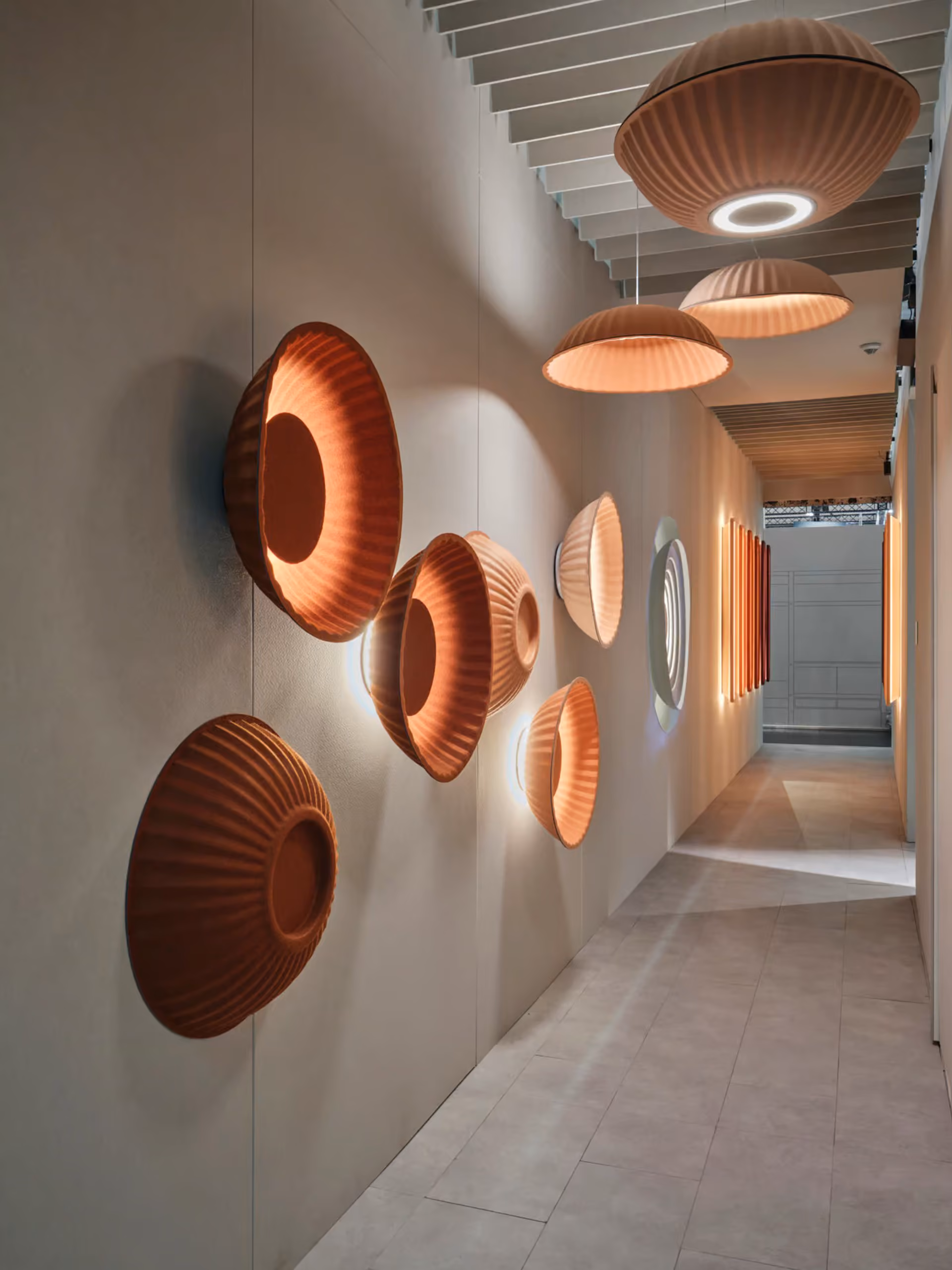 Sea Urchin acoustic light by Feltouch, view 3