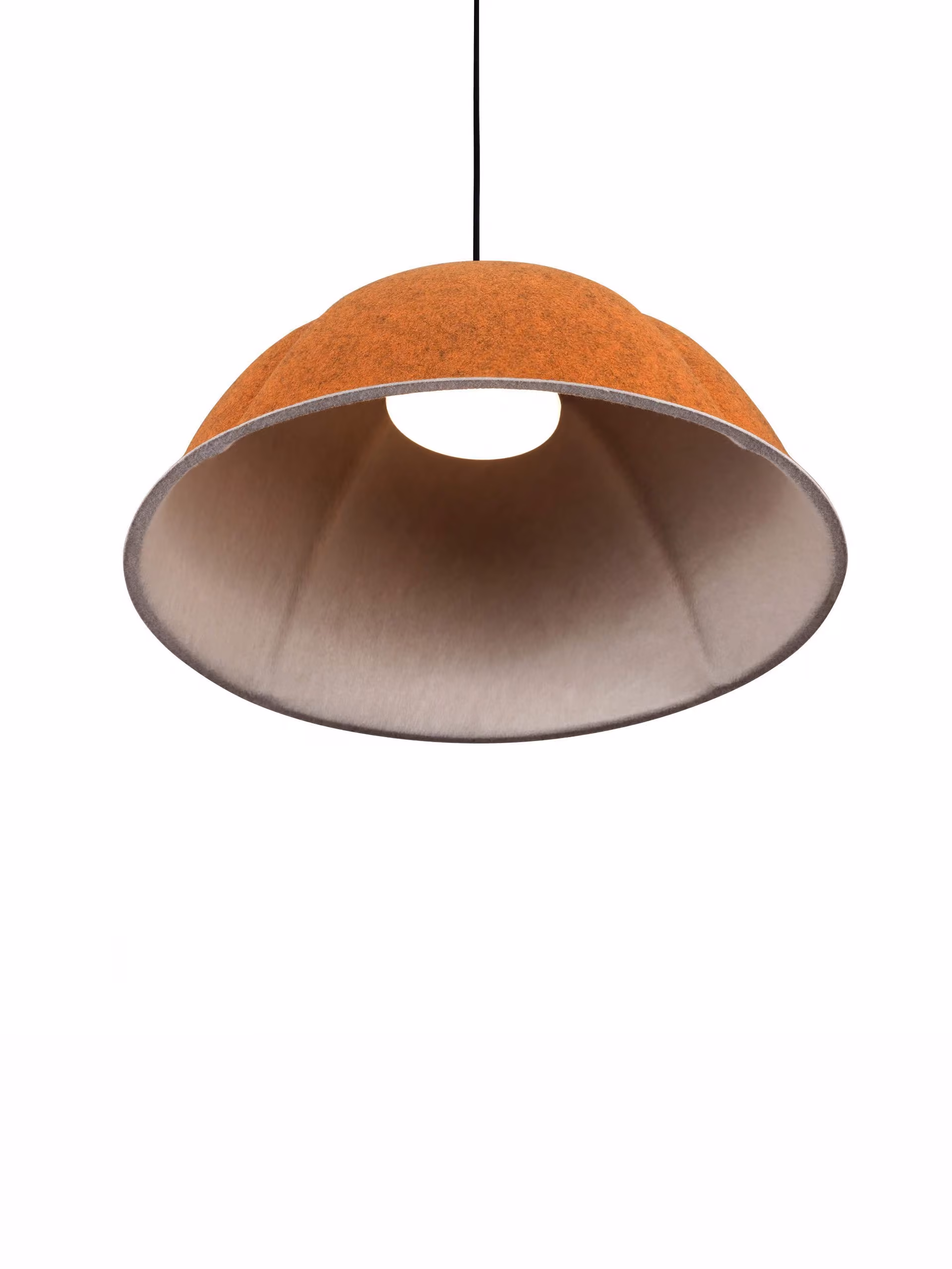 Pumpkin acoustic light by Feltouch, view 3