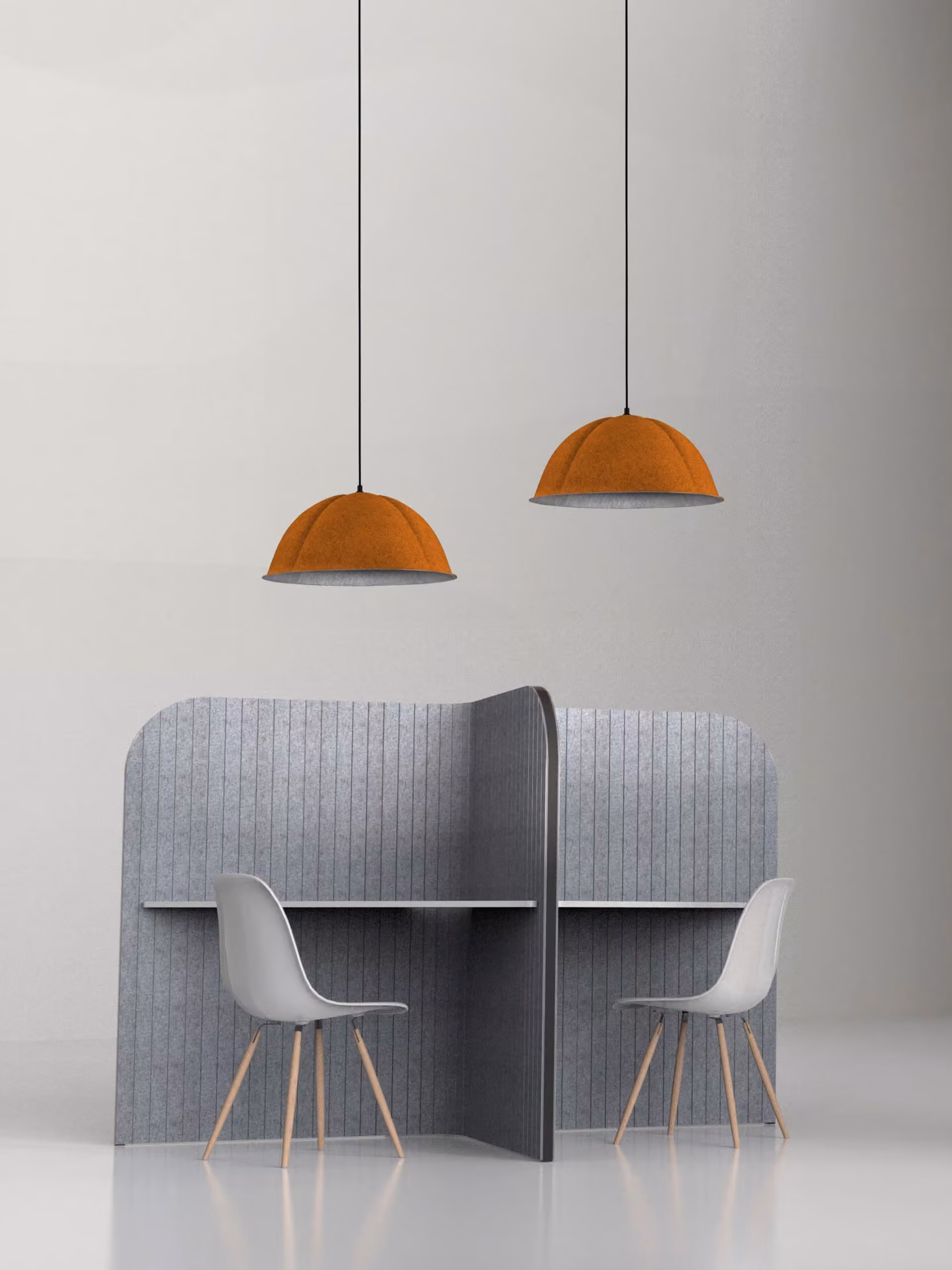 Pumpkin acoustic light by Feltouch, view 1