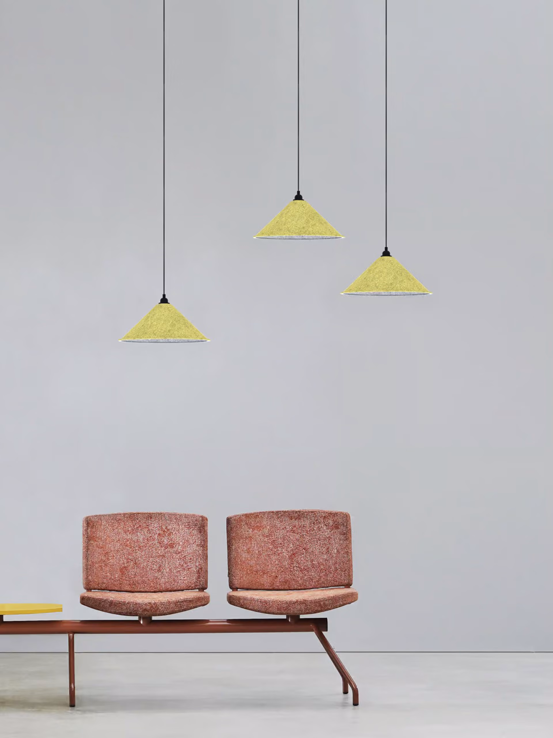 Conic acoustic light by Feltouch