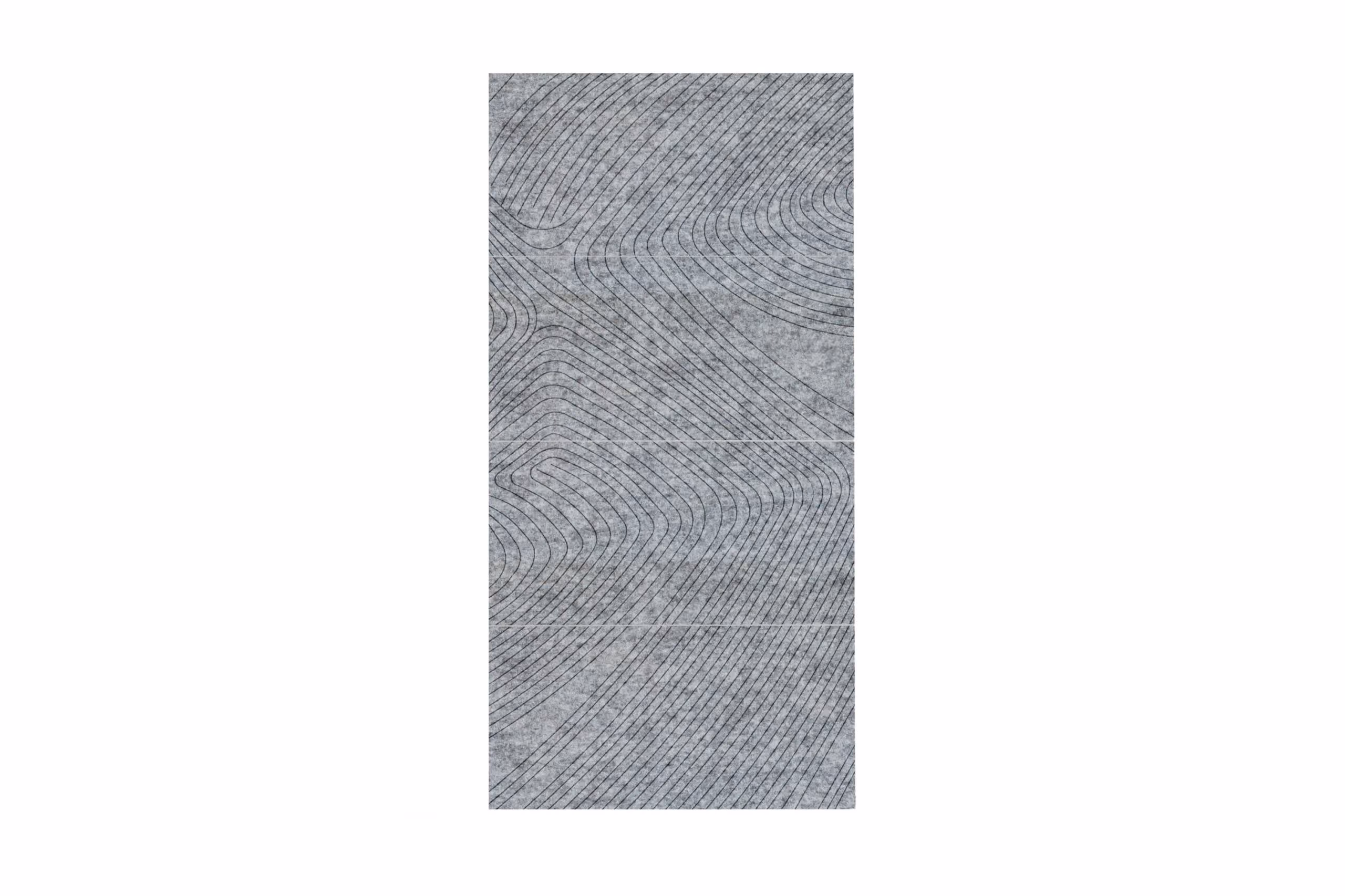 Zebra 3D acoustic panel by Feltouch