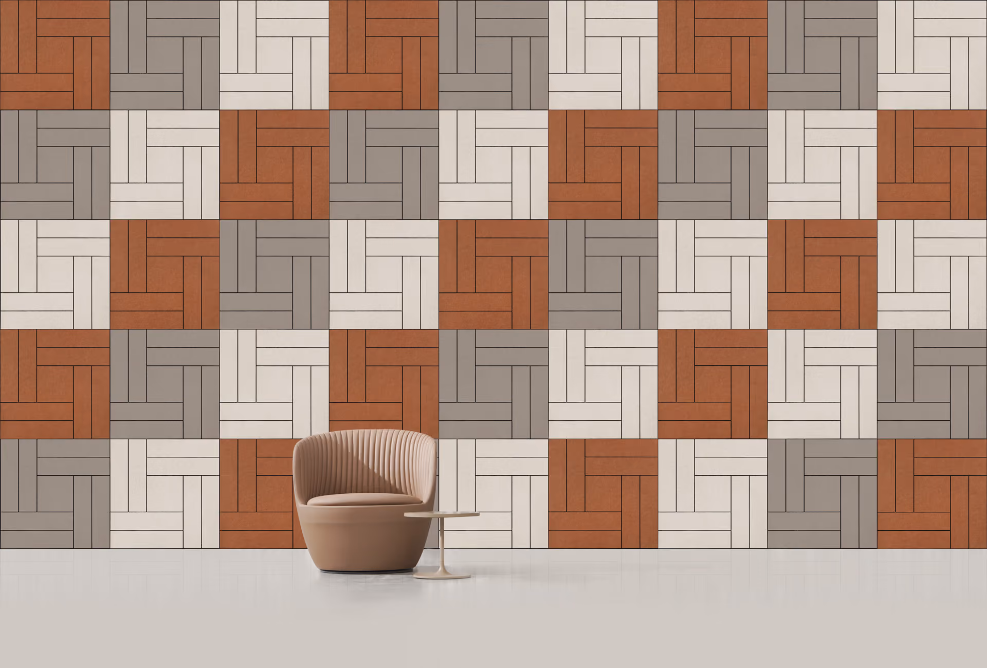 SQ 3D acoustic panel by Feltouch, view 2