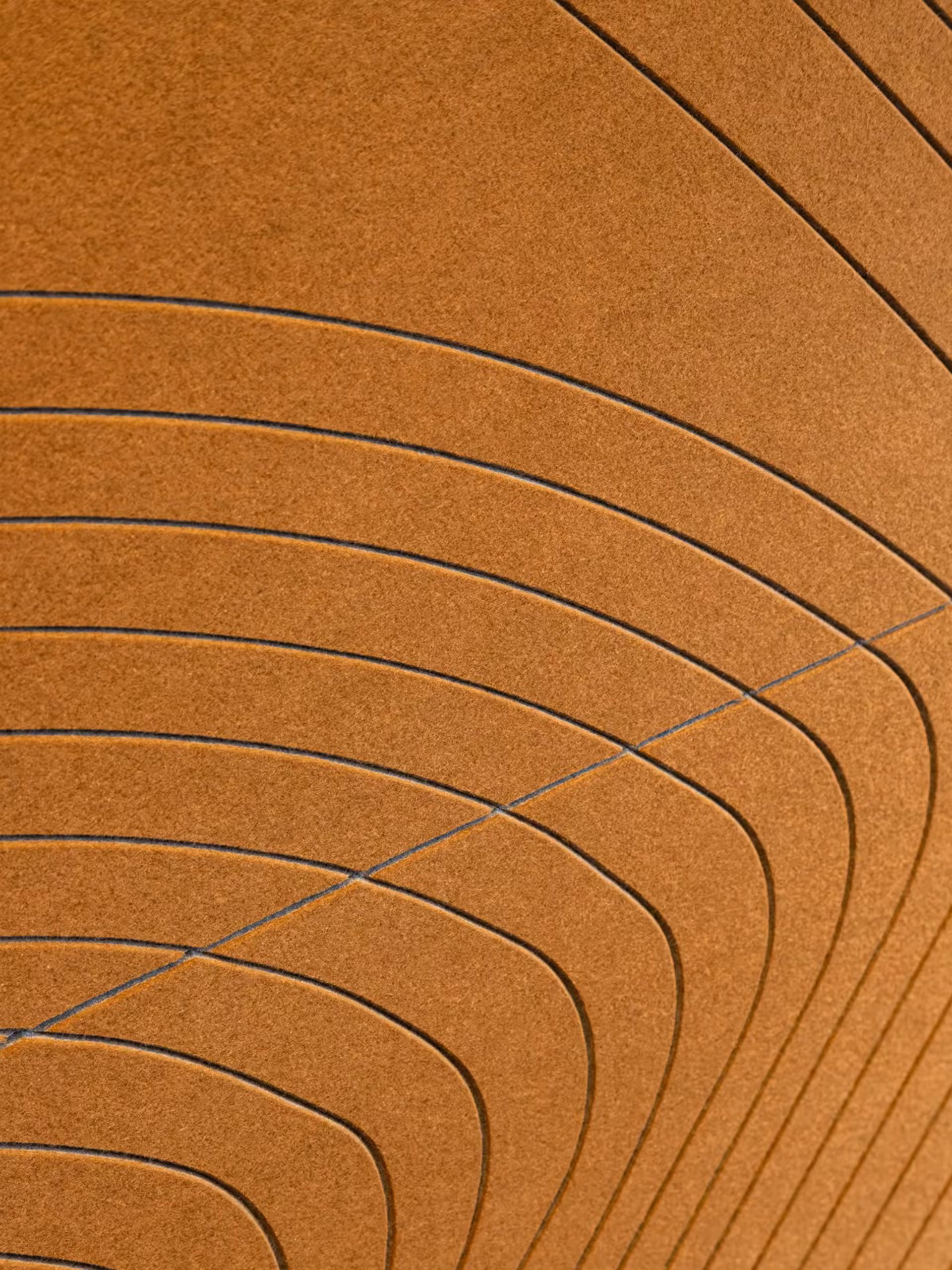 Zebra 3D acoustic panel by Feltouch, view 2