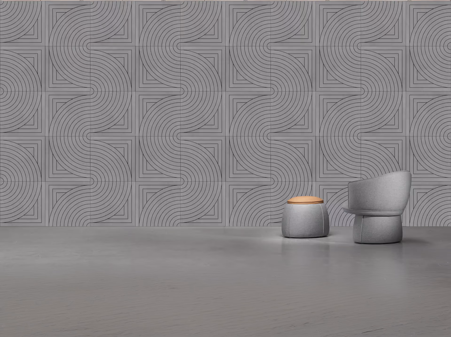 Geo 3D acoustic panel by Feltouch, view 3