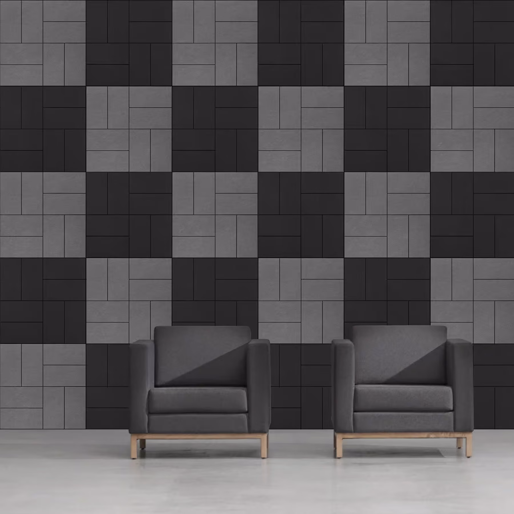 Grill 3D acoustic panel by Feltouch
