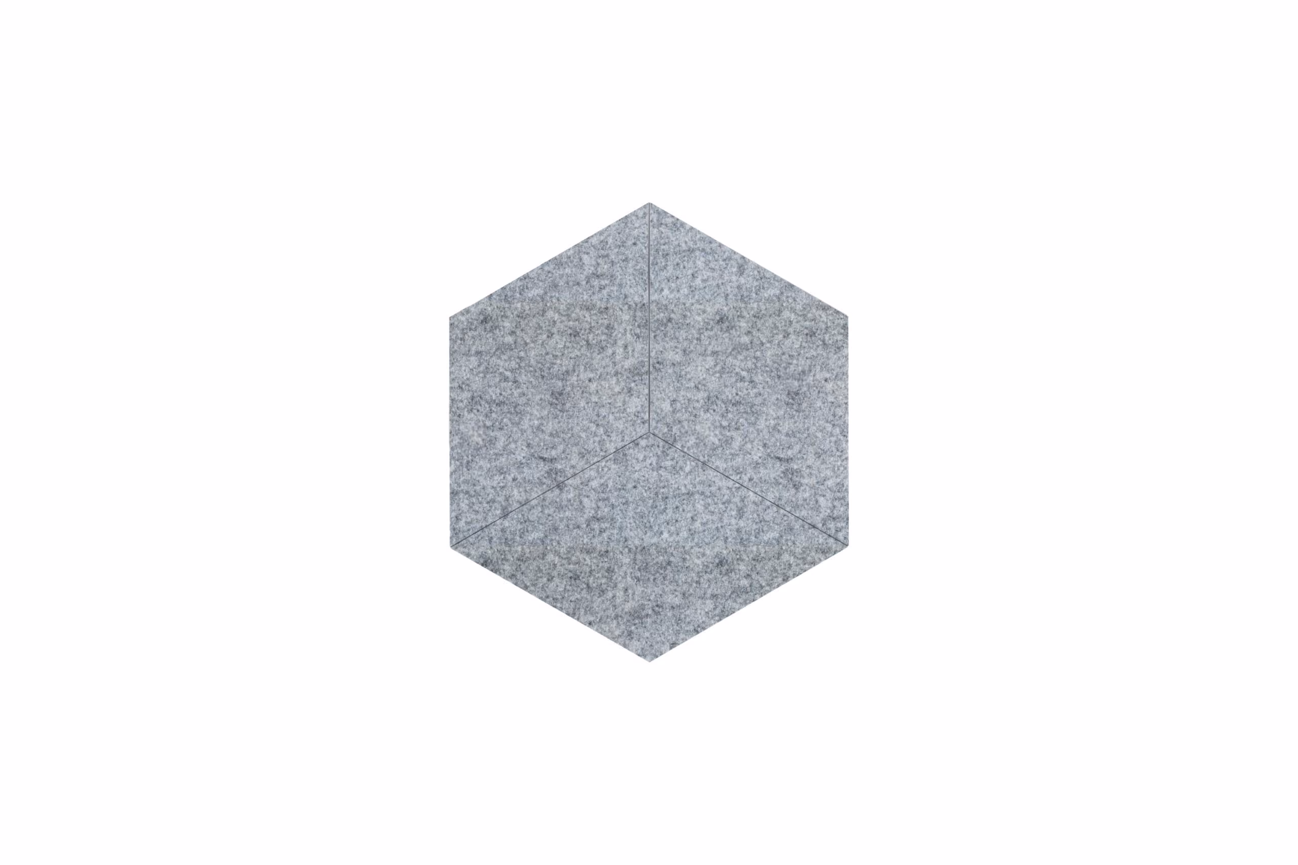 Rombus 3D acoustic panel by Feltouch