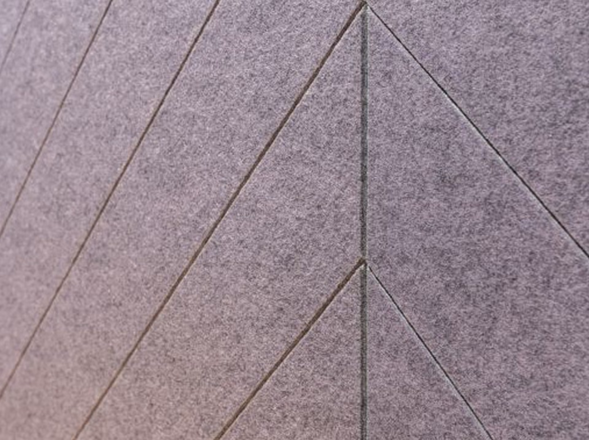 Chevrone 3D acoustic panel by Feltouch, view 2