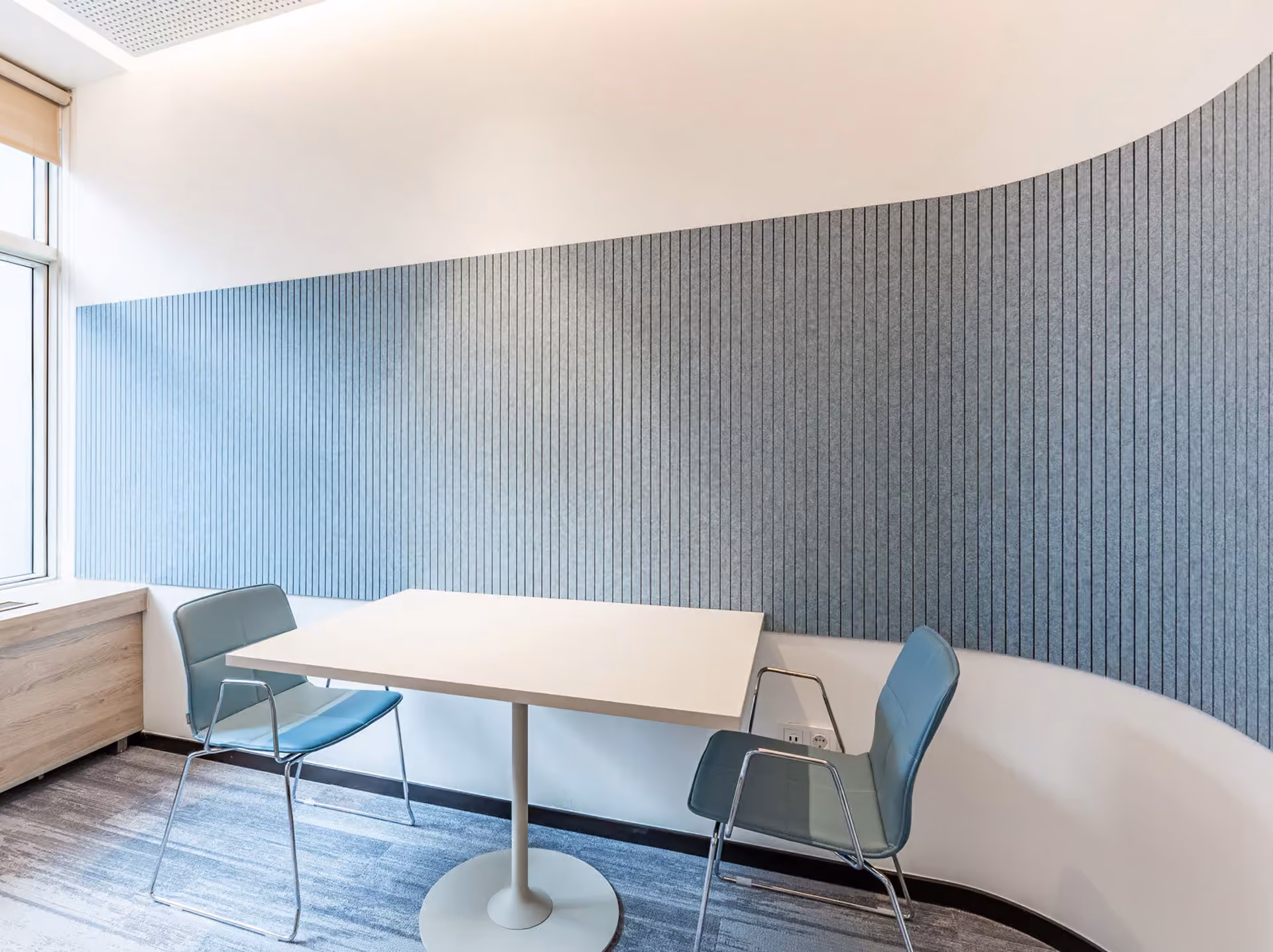 Line 3D acoustic panel by Feltouch, view 3
