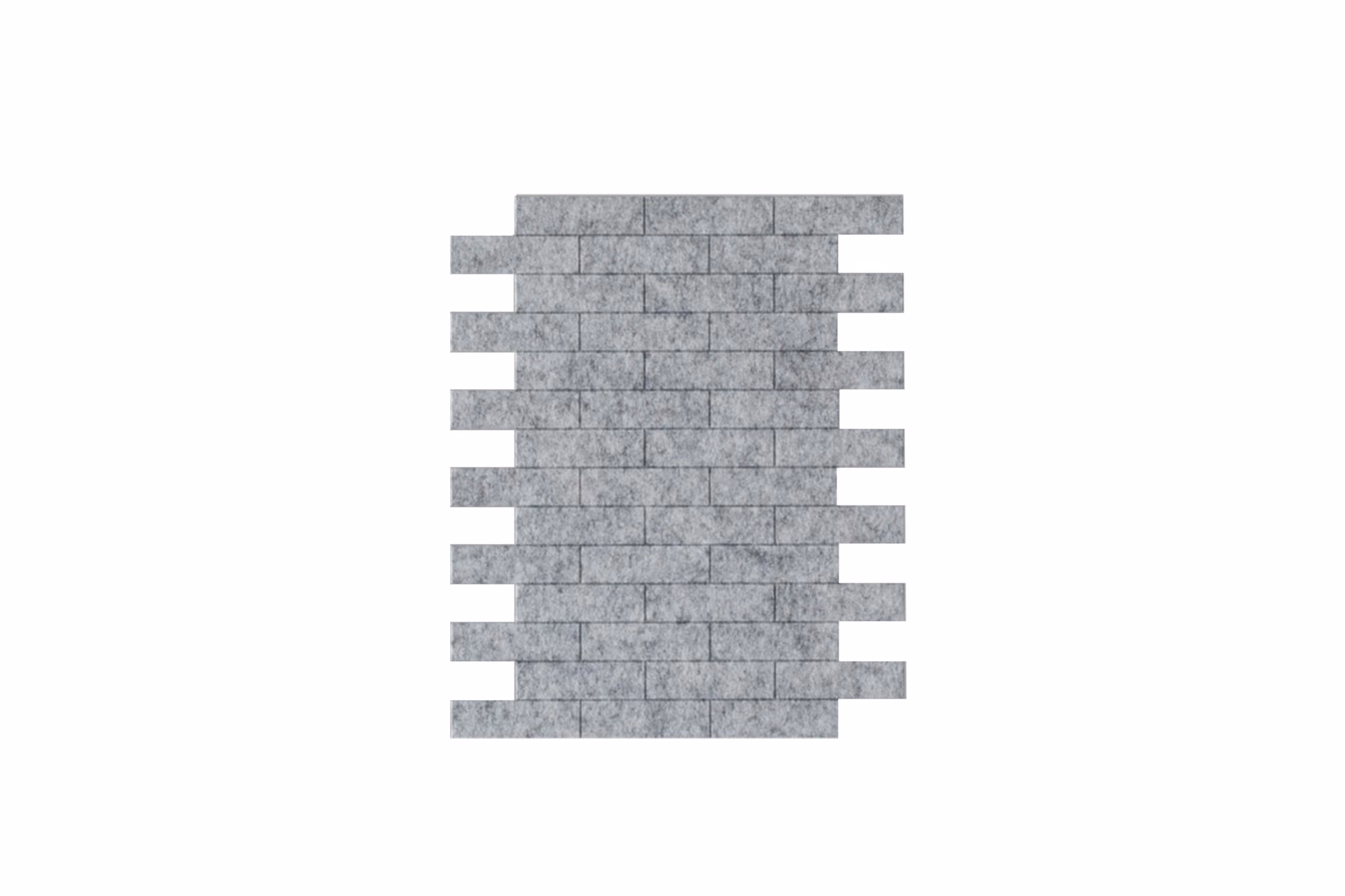 Brick 3D acoustic panel by Feltouch