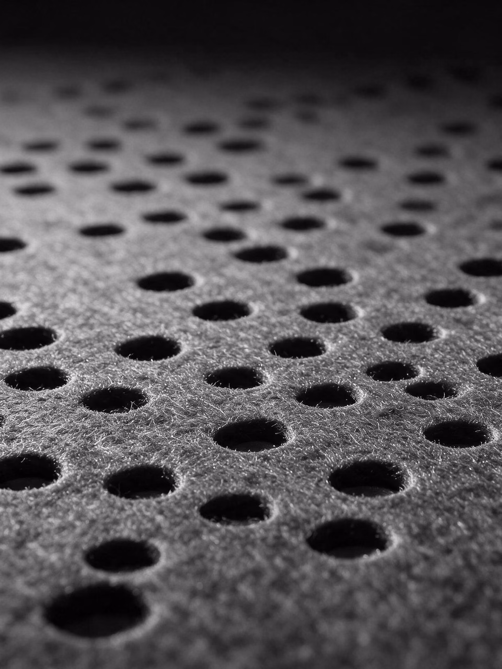 Perforated Flat Cloud acoustic ceiling raft by Feltouch