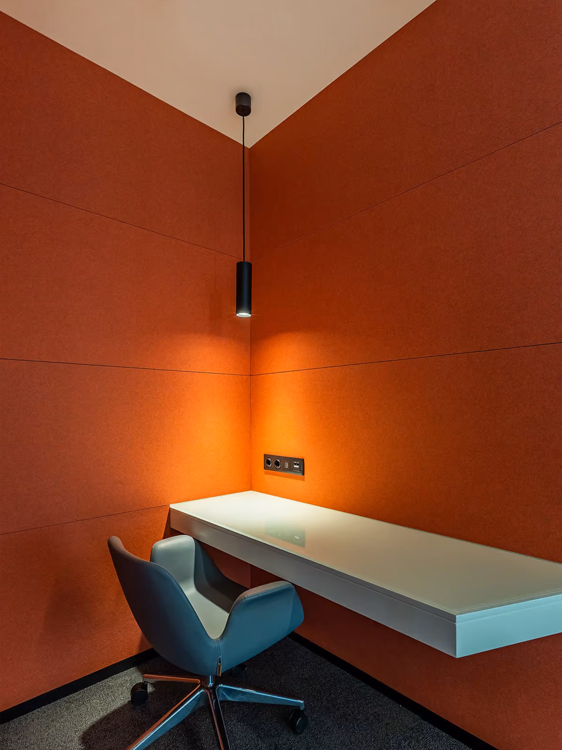 V-Plate acoustic panel by Feltouch, view 1