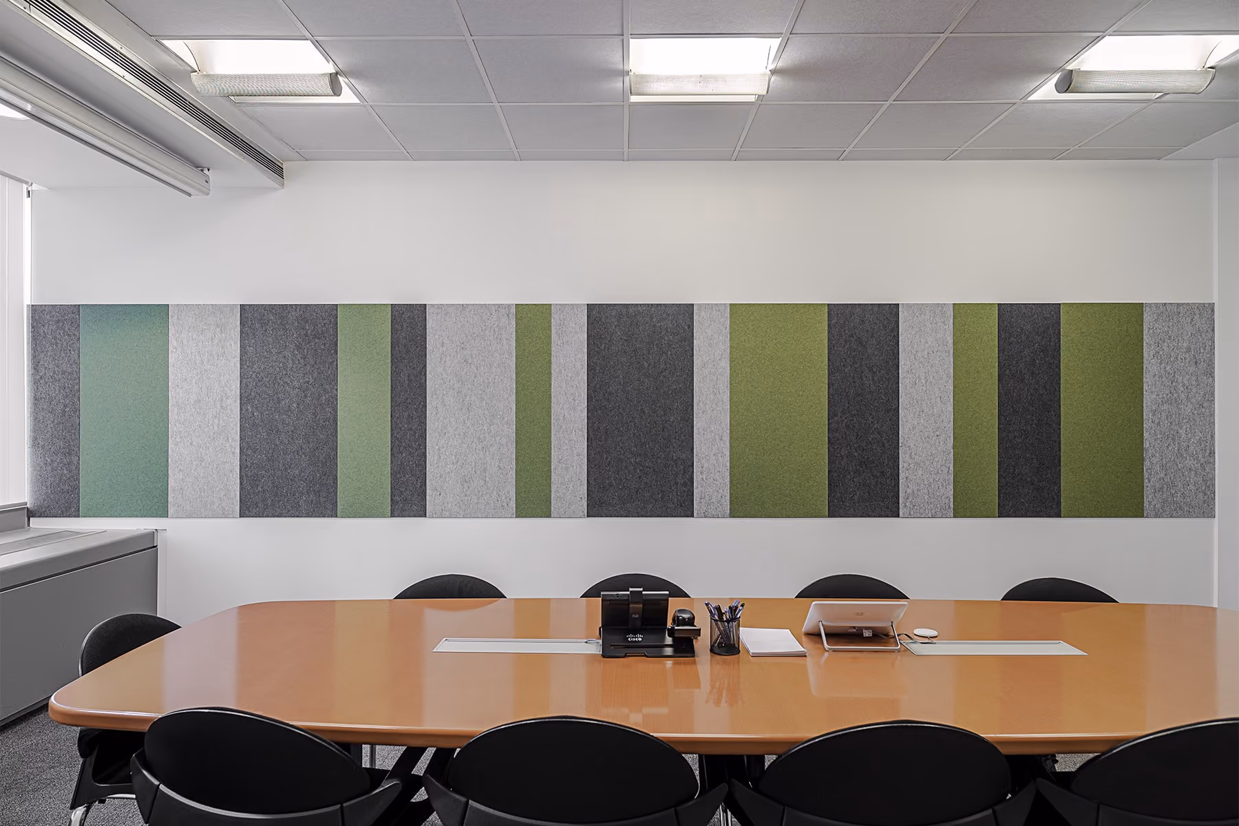 Plate acoustic panel by Feltouch