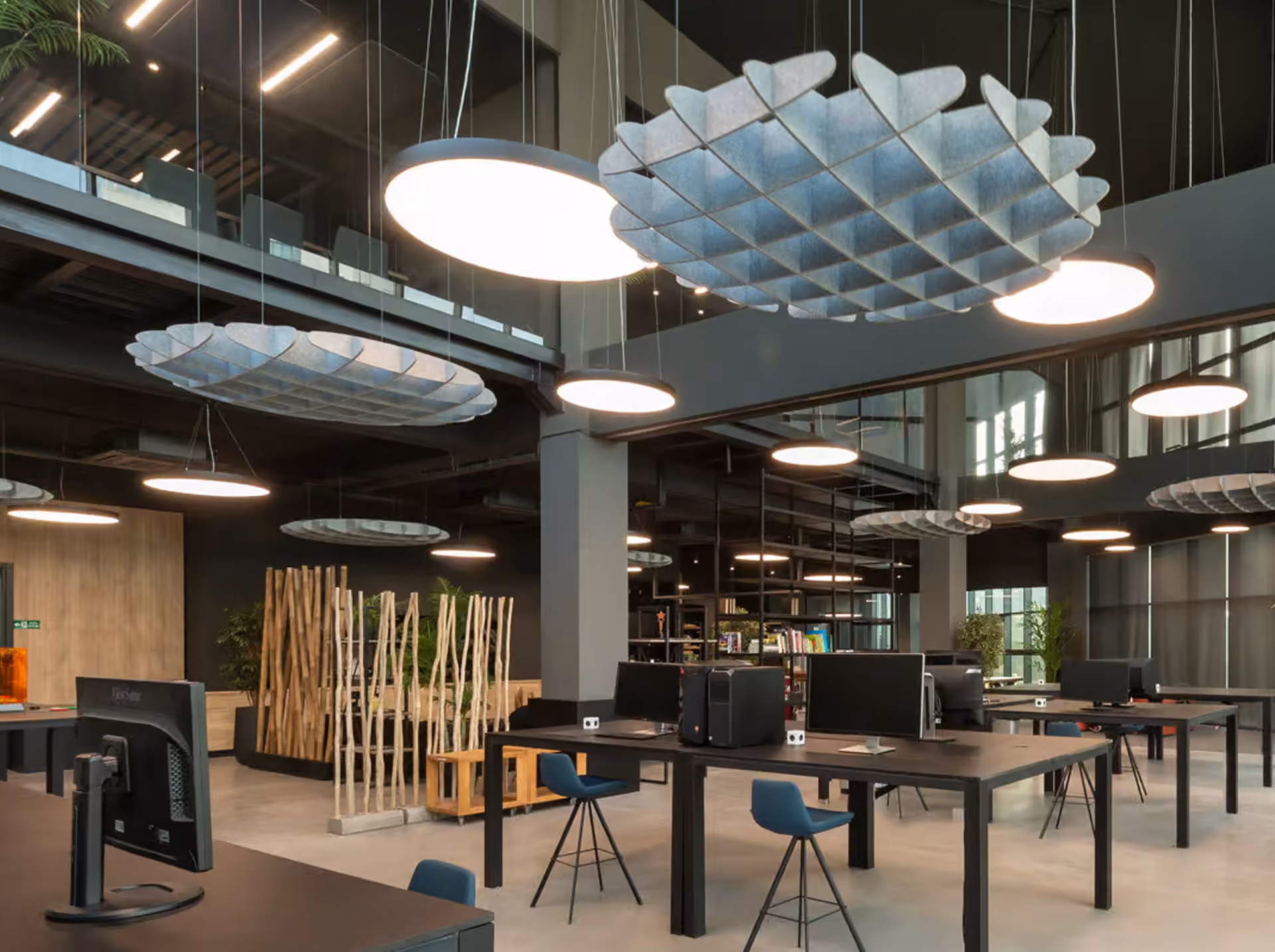 Feltouch Cloud acoustic ceiling raft